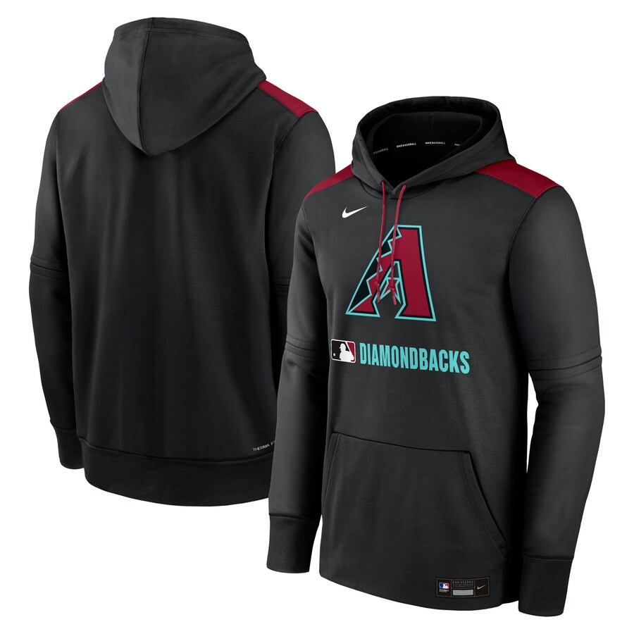 Arizona Diamondbacks Performance Pullover Hoodie baseball jersey product view 1
