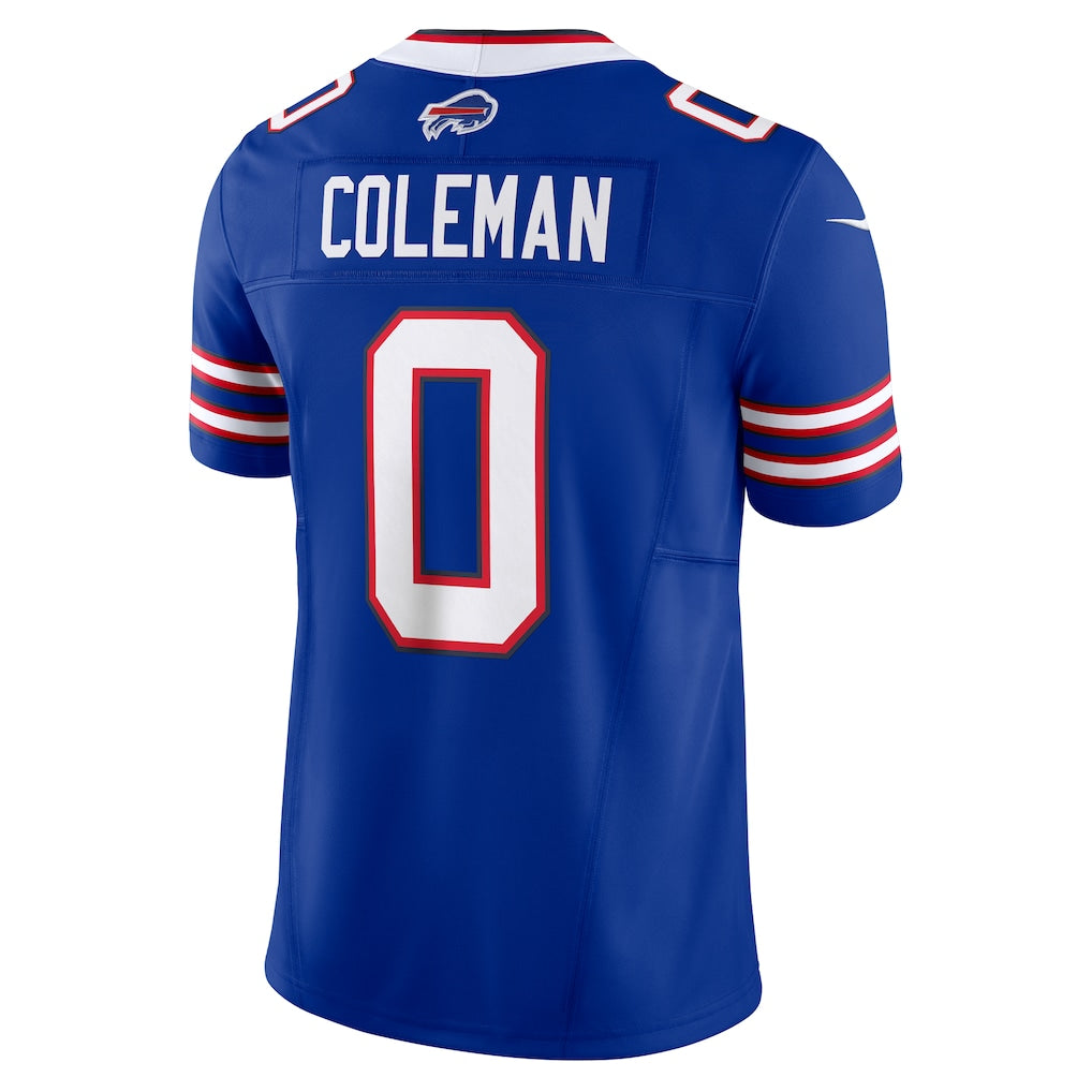 B.Bills #0 Keon Coleman Royal Team Vapor F.U.S.E. Limited Jersey football jersey product view 1