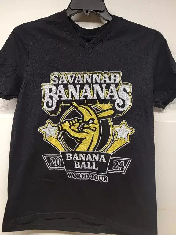 Savannah Bananas 2024 Tour Shirt - 2 Unisex T-shirt, Sweatshirt, Hoodie, Long Sleeve Tee - T-Shirt, Sweatshirt, Hoodie