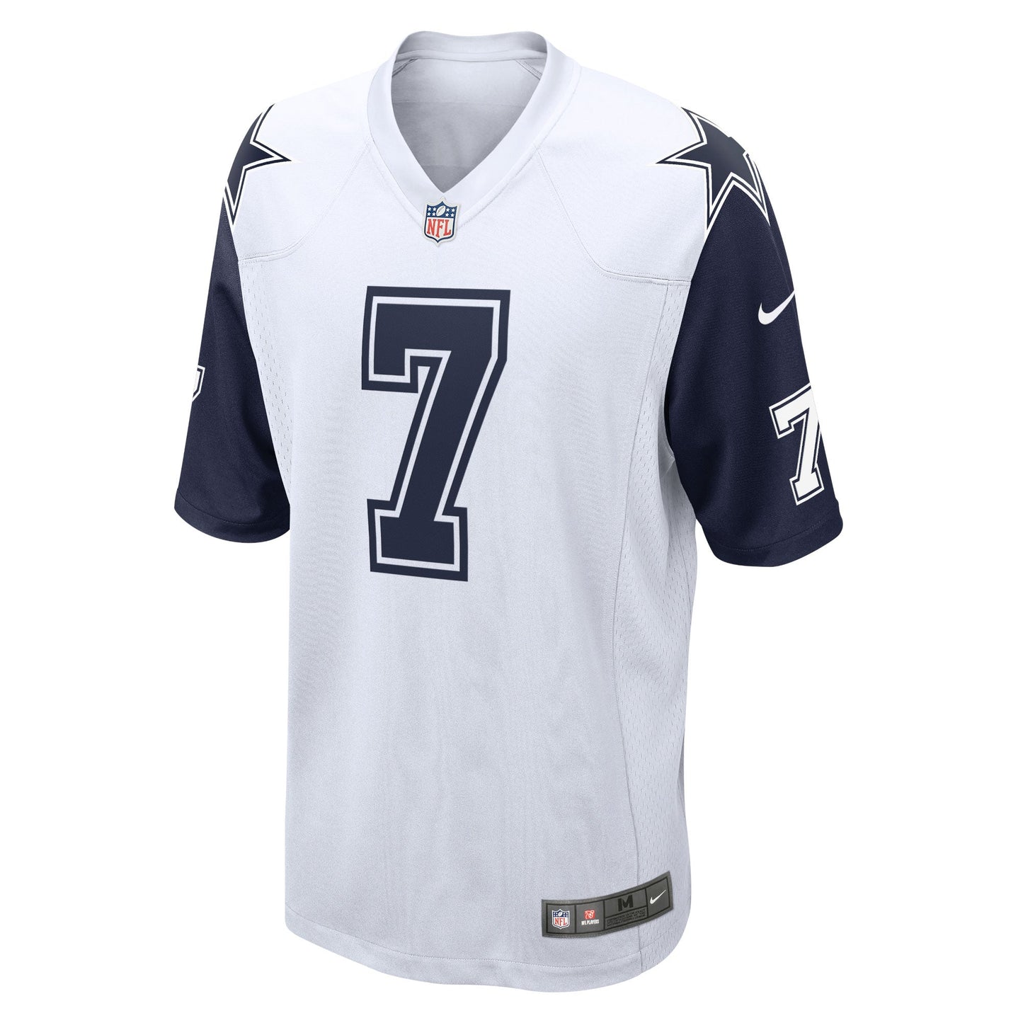 Trevon Diggs Dallas Cowboys Alternate Game Jersey - White football jersey product view 2