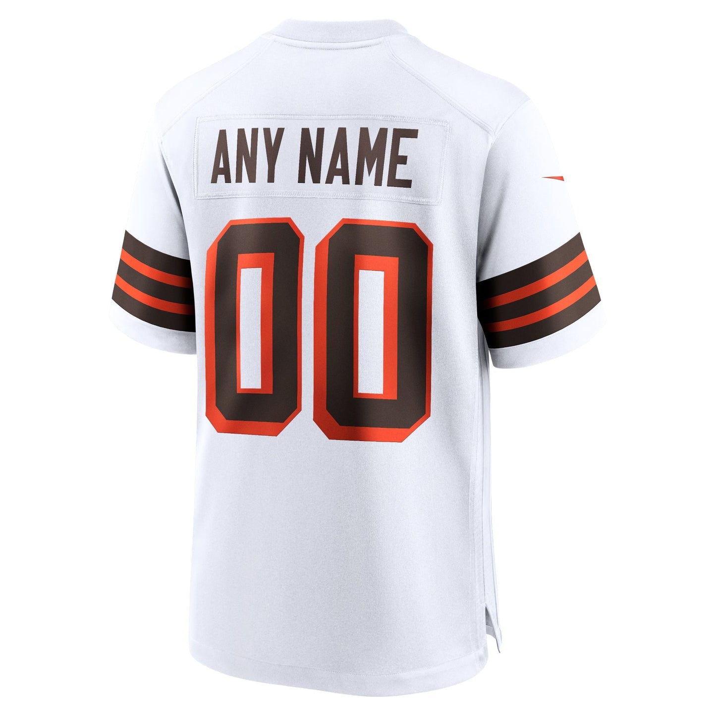 Cleveland Browns White 1946 Collection Alternate Custom Jersey football jersey product view 1