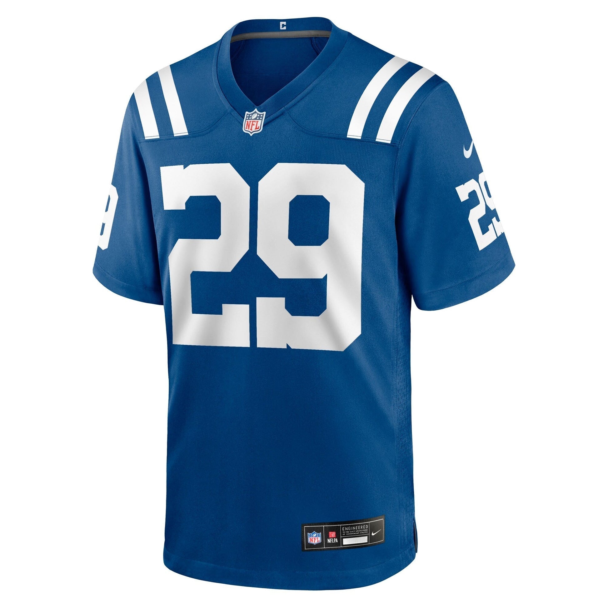 Indianapolis Colts Mekhi Blackmon Royal Team Game Jersey football jersey product view 2