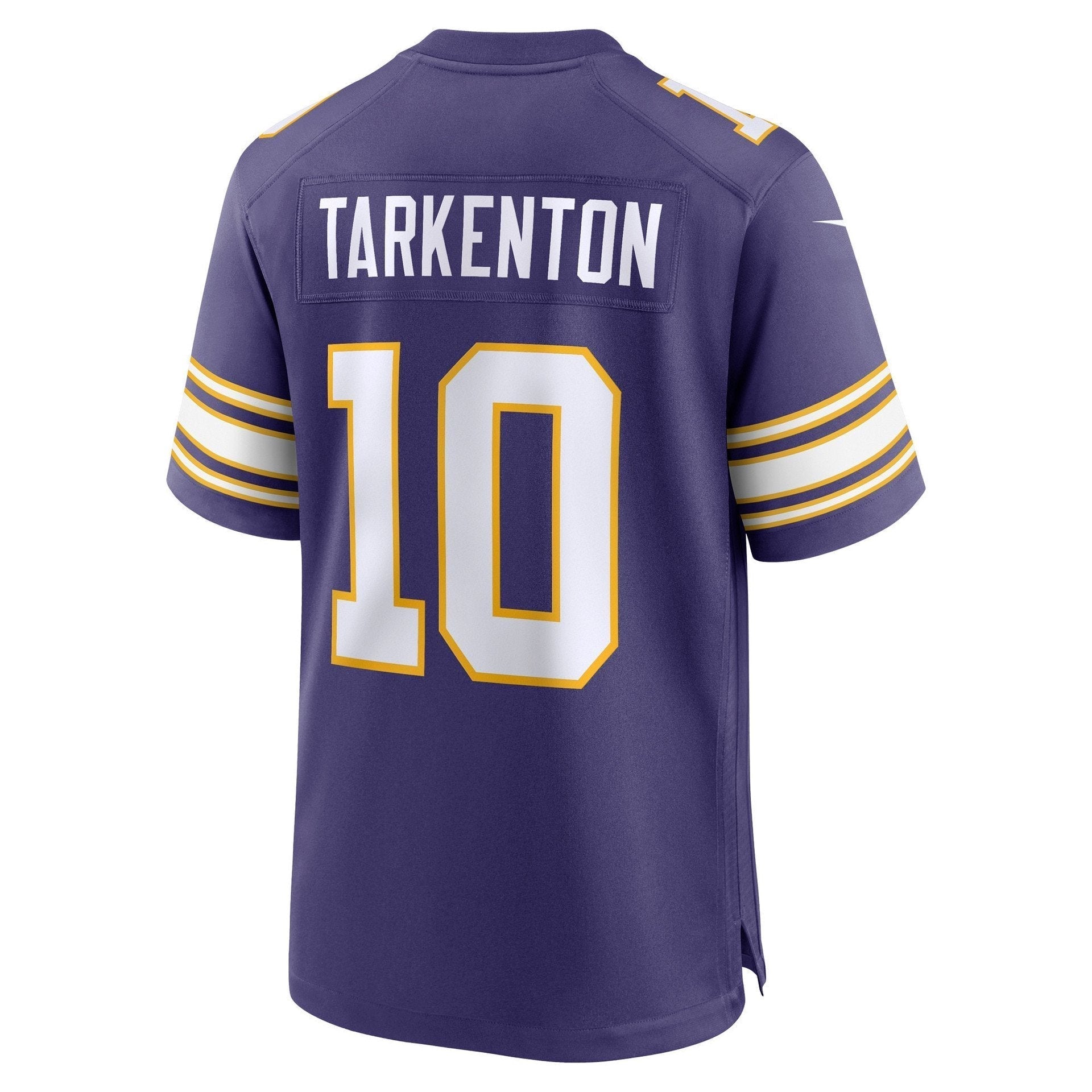 Fran Tarkenton 10 Minnesota Vikings Classic Retired Men Jersey - Purple football jersey product view 3