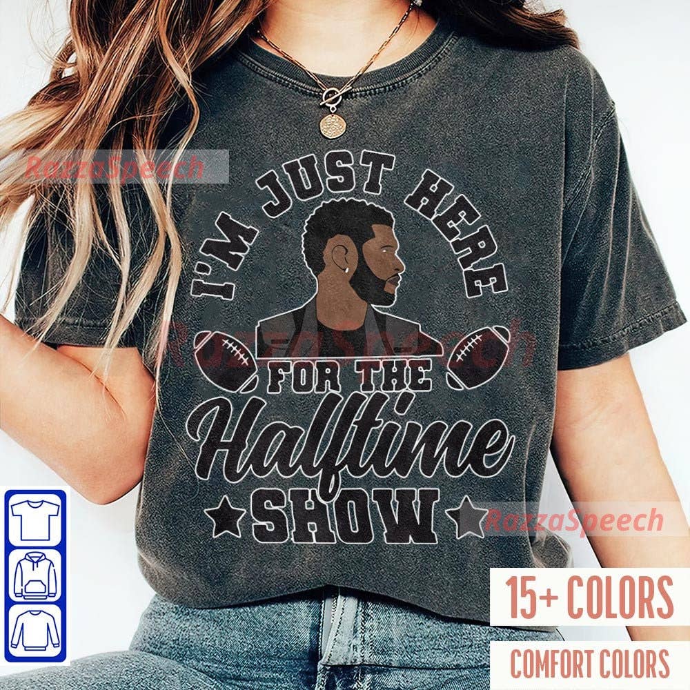 Usher Concert 2024 Halftime T-Shirt - Football Edition Unisex T-shirt, Sweatshirt, Hoodie, Long Sleeve Tee - T-Shirt, Sweatshirt, Hoodie