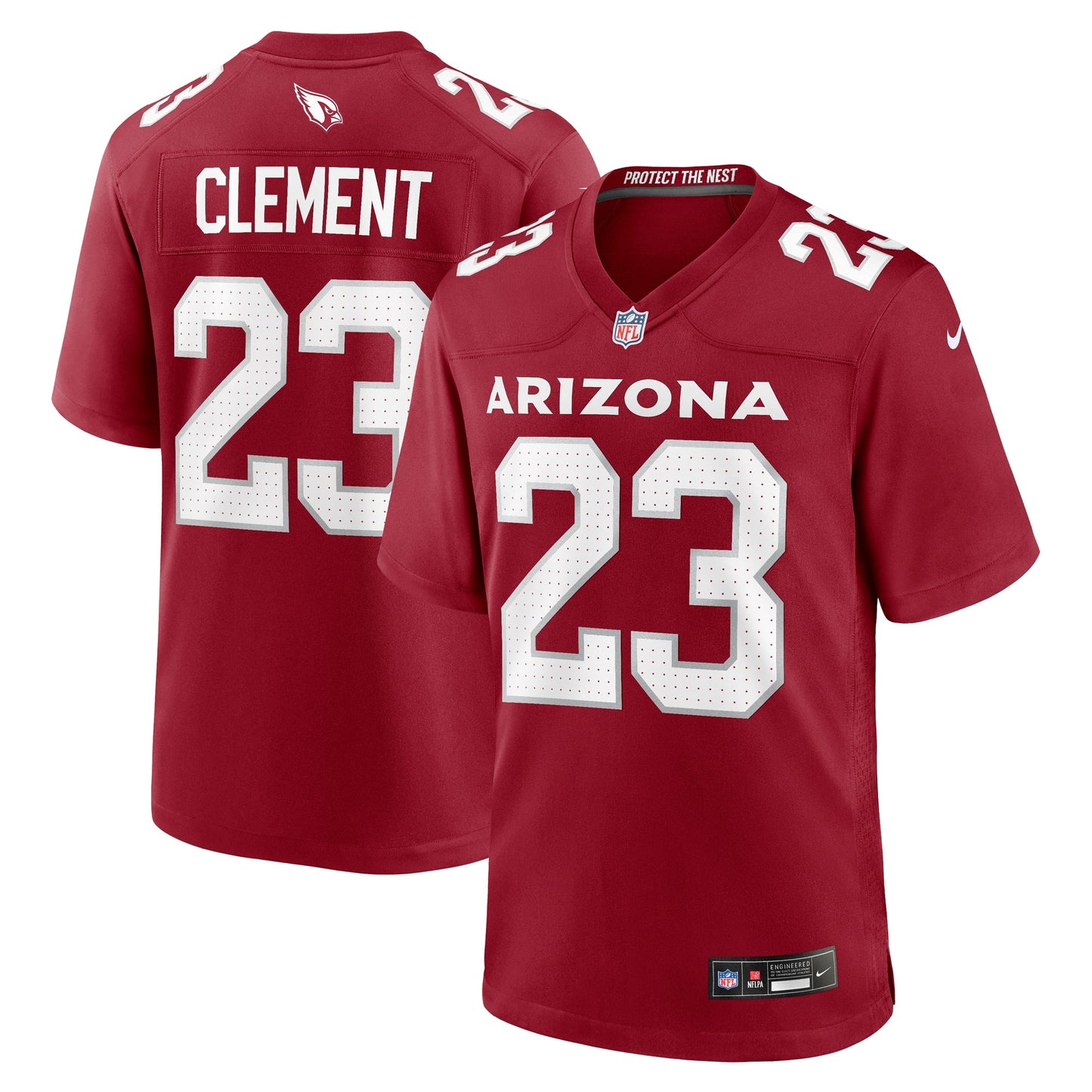 Corey Clement Arizona Cardinals Team Game Jersey - Cardinal football jersey product view 1