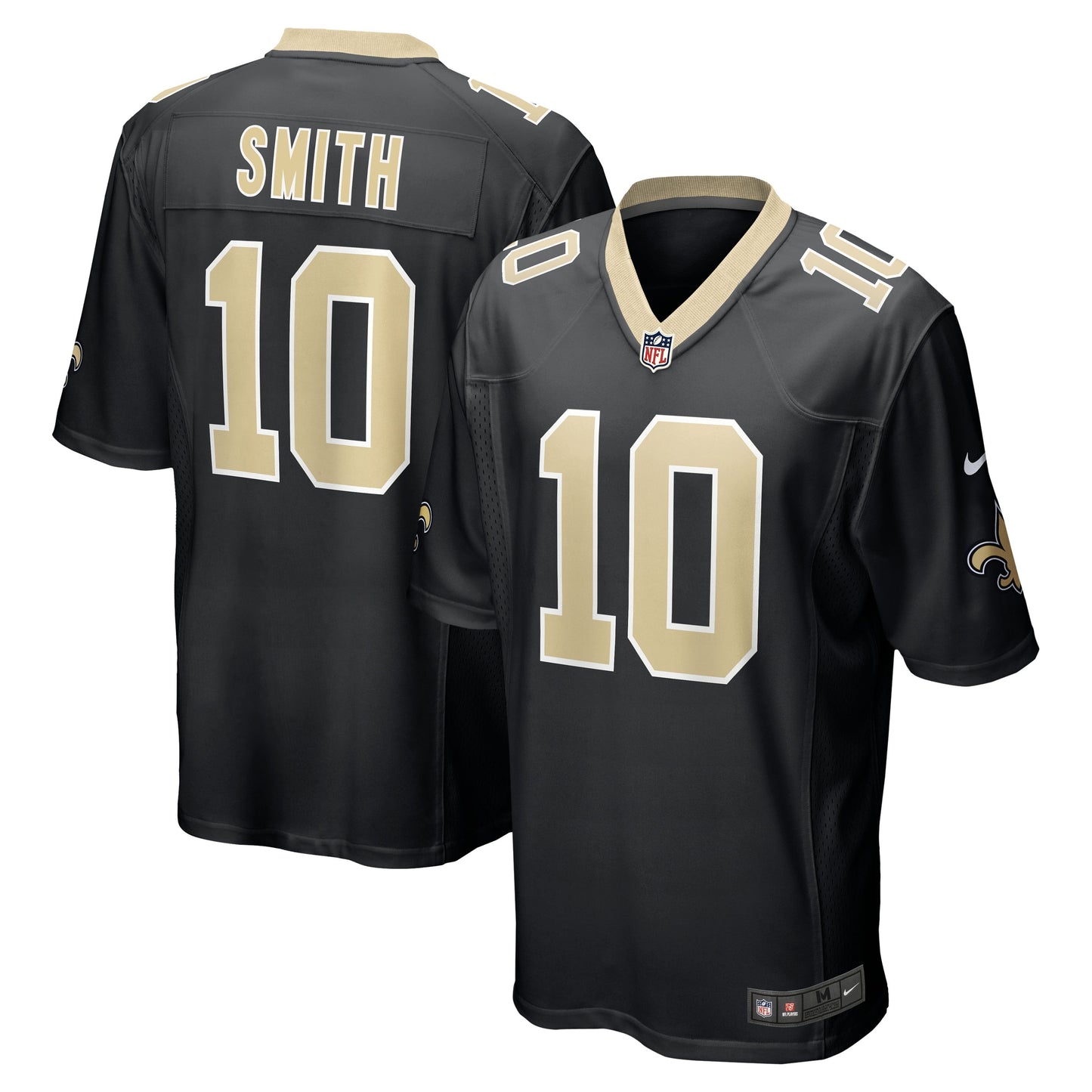 Tre'Quan Smith New Orleans Saints Game Jersey - Black football jersey product view 1
