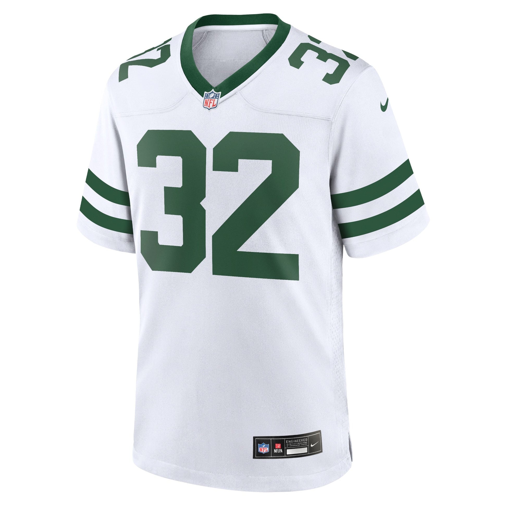 Michael Carter New York Jets Game Jersey - Legacy White football jersey product view 2
