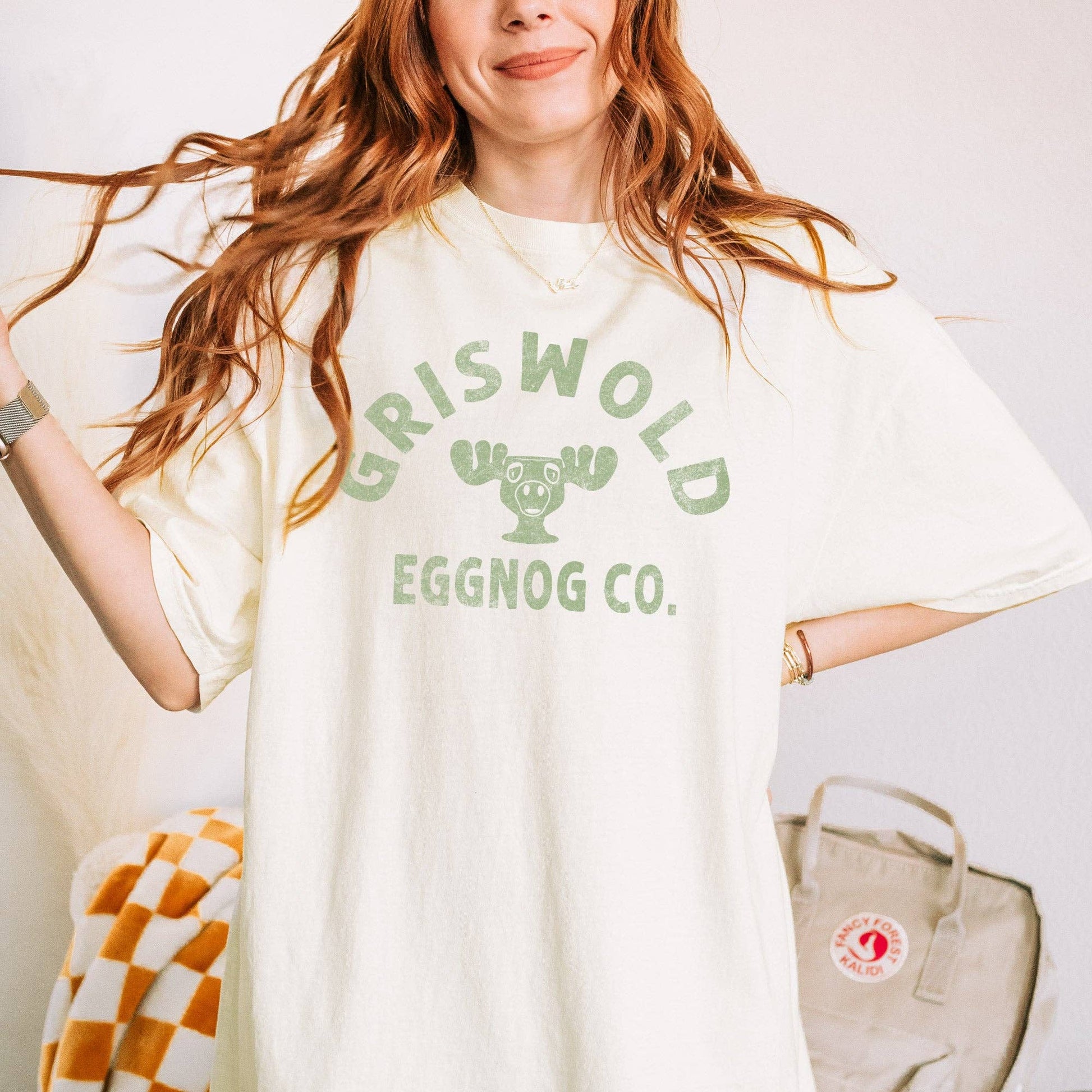 Griswold Eggnog Co. Christmas Comfort Colors Tee Unisex T-shirt, Sweatshirt, Hoodie, Long Sleeve Tee - T-Shirt, Sweatshirt, Hoodie