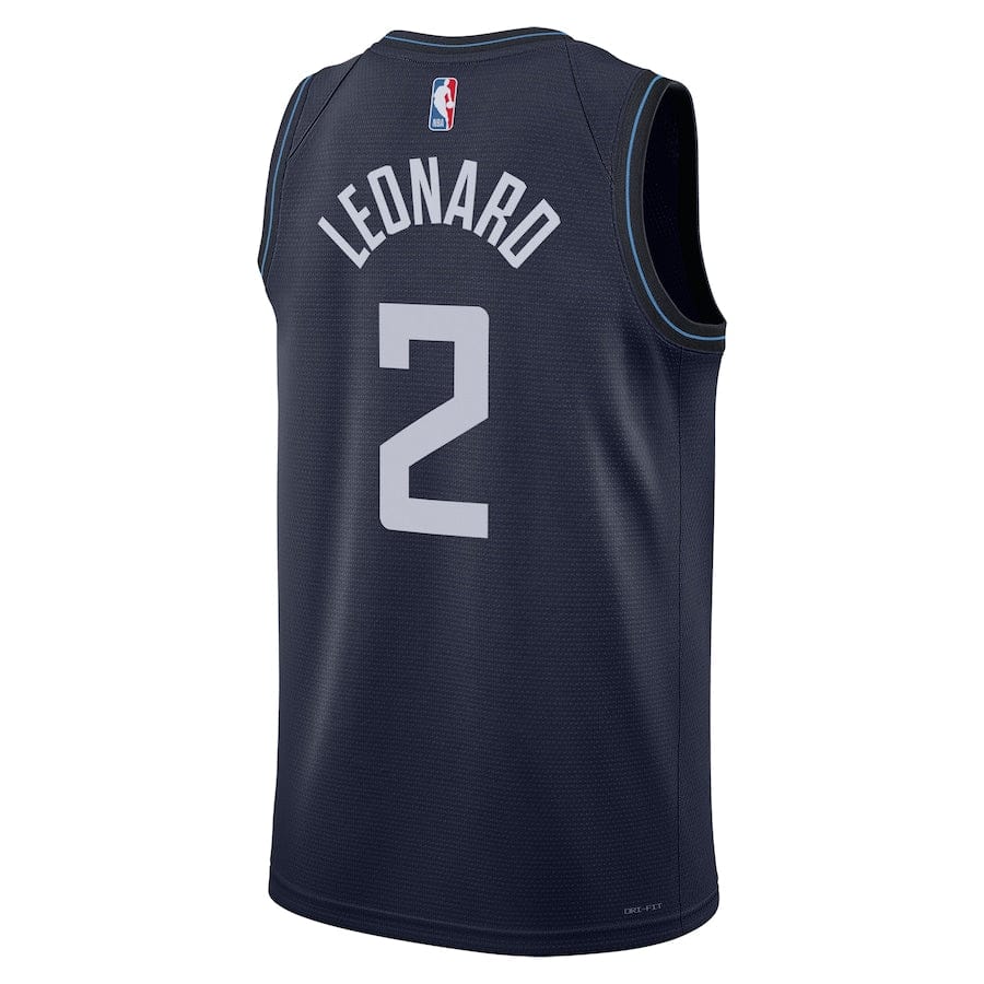 Kawhi Leonard Los Angeles Clippers City Edition 2023-2024 season Jersey basketball jersey product view 3