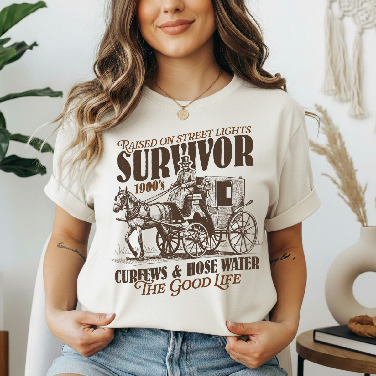 1900's Survivor Unisex T-shirt, Sweatshirt, Hoodie, Long Sleeve Tee - T-Shirt, Sweatshirt, Hoodie