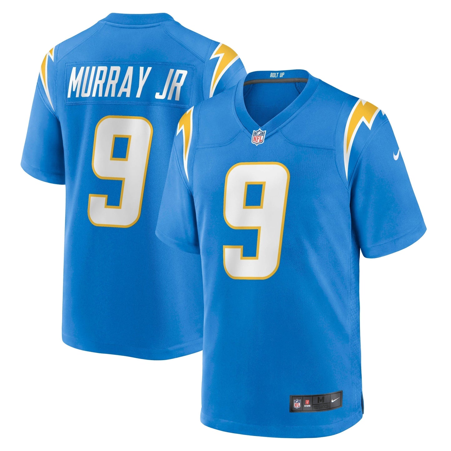 Kenneth Murray Jr. Los Angeles Chargers Game Jersey - Powder Blue football jersey product view 1
