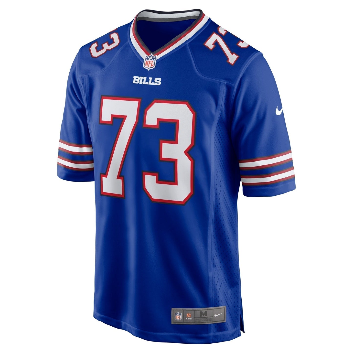 Dion Dawkins Buffalo Bills Game Jersey - Royal football jersey product view 2