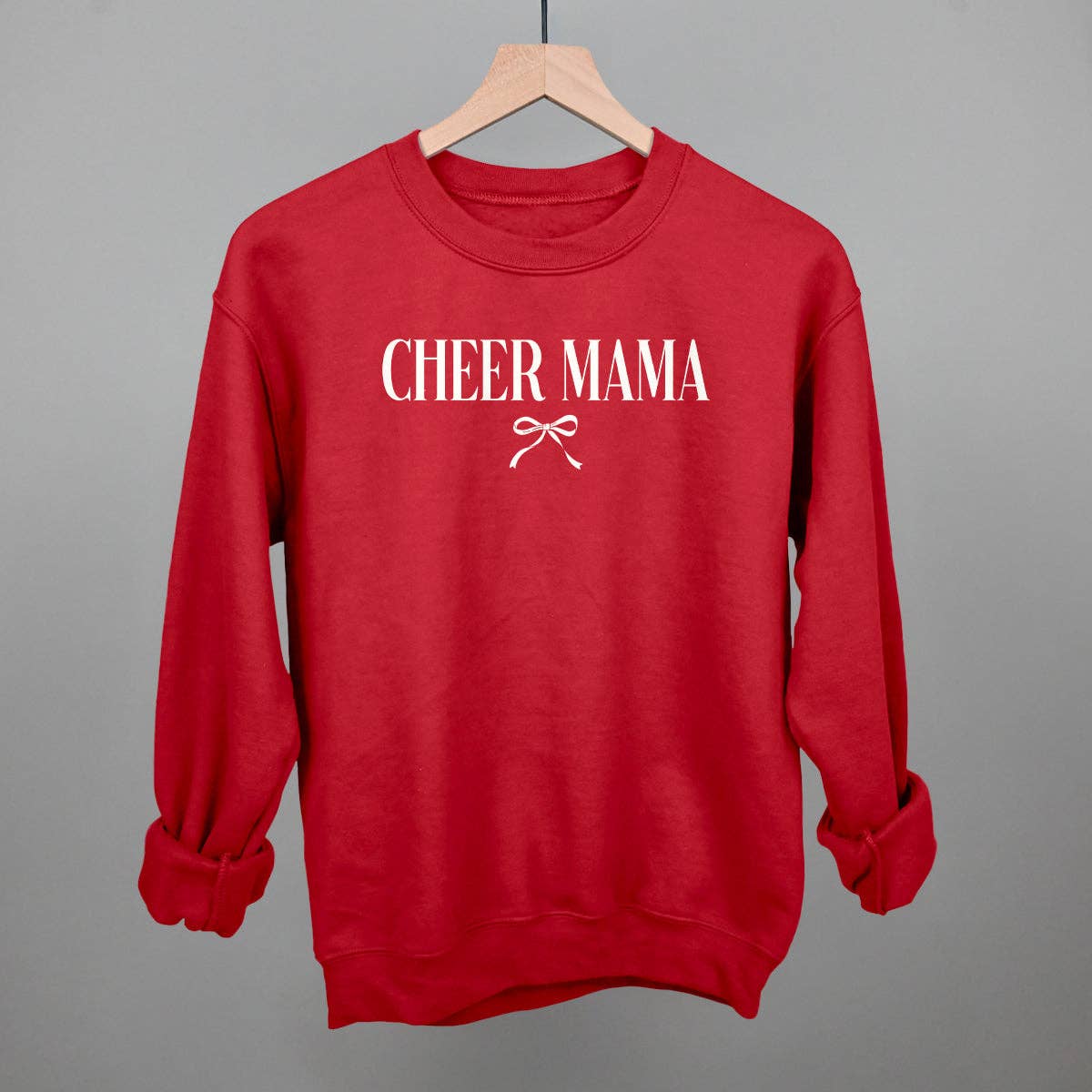 Cheer Mama Bow Unisex T-shirt, Sweatshirt, Hoodie, Long Sleeve Tee - T-Shirt, Sweatshirt, Hoodie