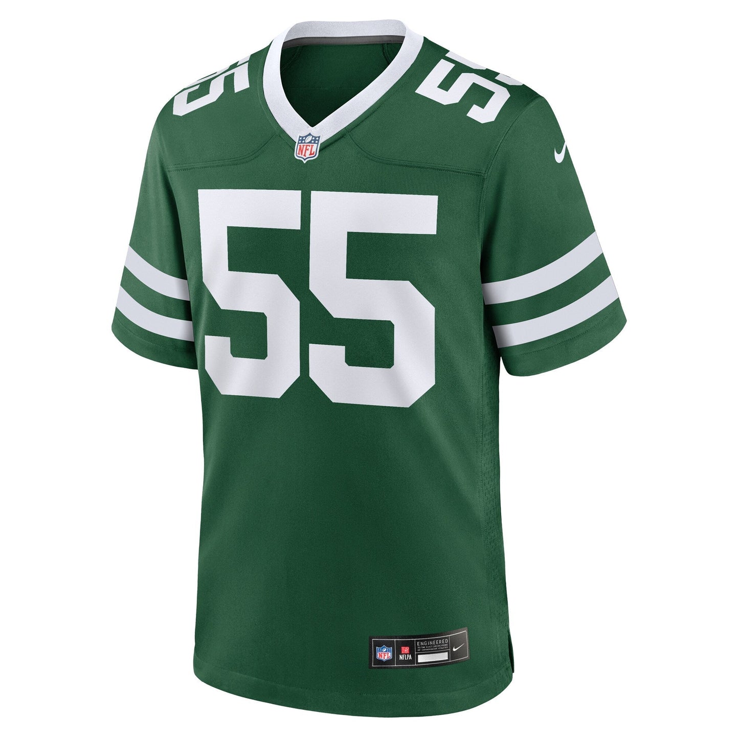 Chazz Surratt New York Jets Team Game Jersey - Legacy Green football jersey product view 2