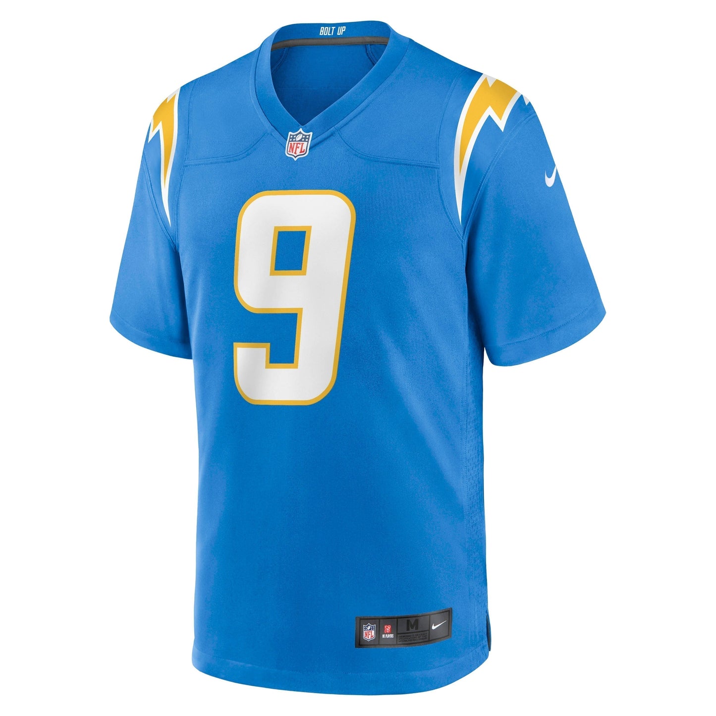 Kenneth Murray Jr. Los Angeles Chargers Game Jersey - Powder Blue football jersey product view 2