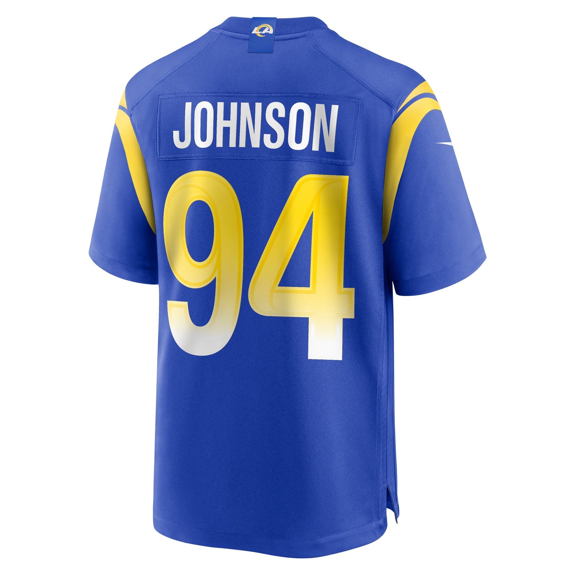 Los Angeles Rams Desjuan Johnson Royal Home Game Jersey football jersey product view 1