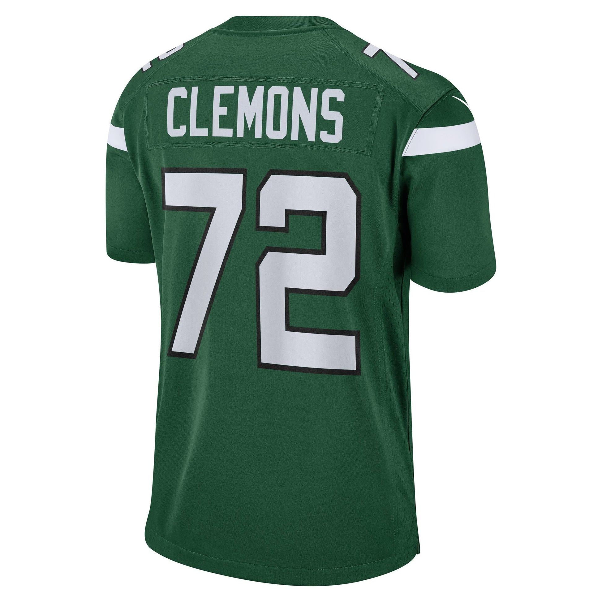 Micheal Clemons New York Jets Game Jersey - Gotham Green football jersey product view 3