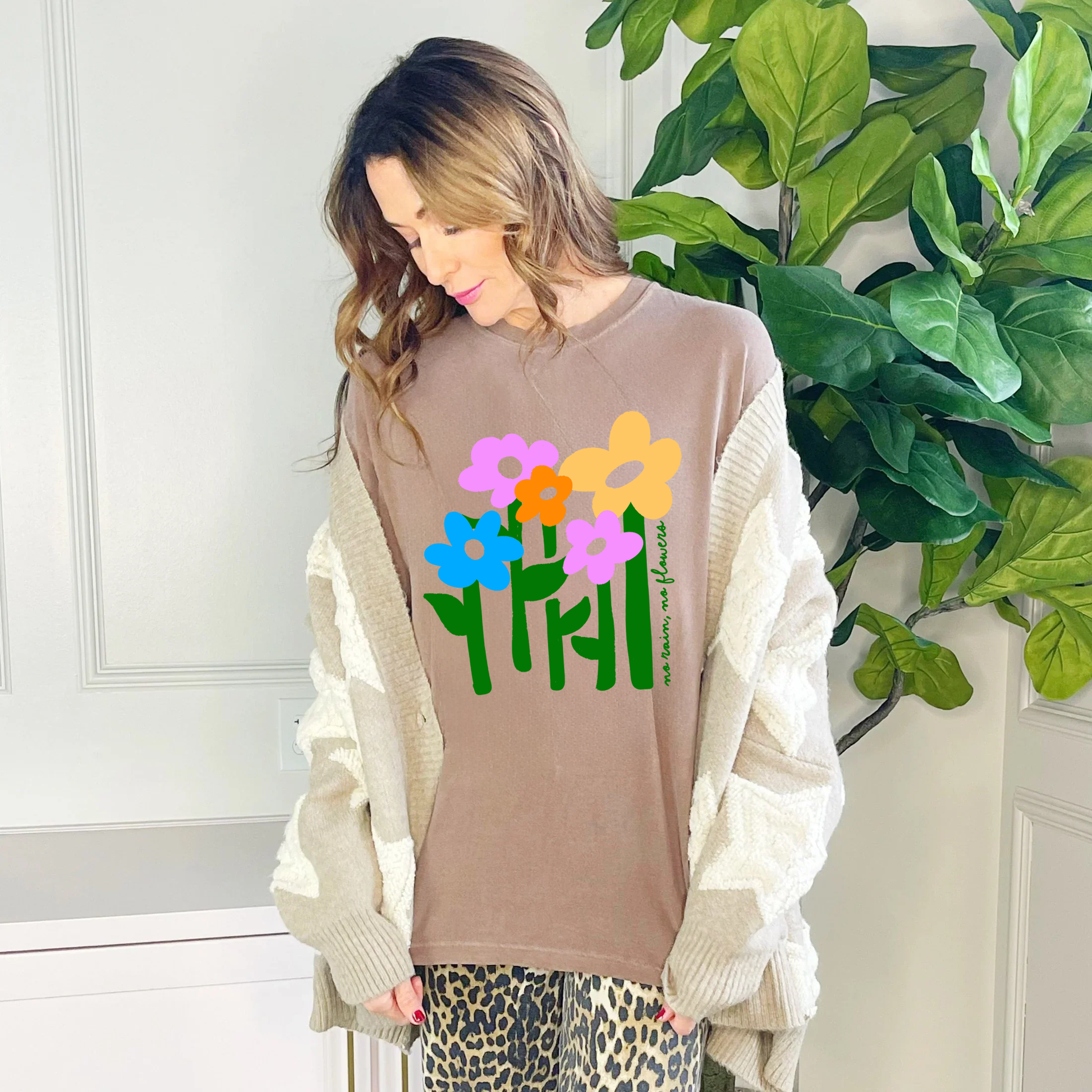 No Rain, No Flowers Tee Unisex T-shirt, Sweatshirt, Hoodie, Long Sleeve Tee - T-Shirt, Sweatshirt, Hoodie