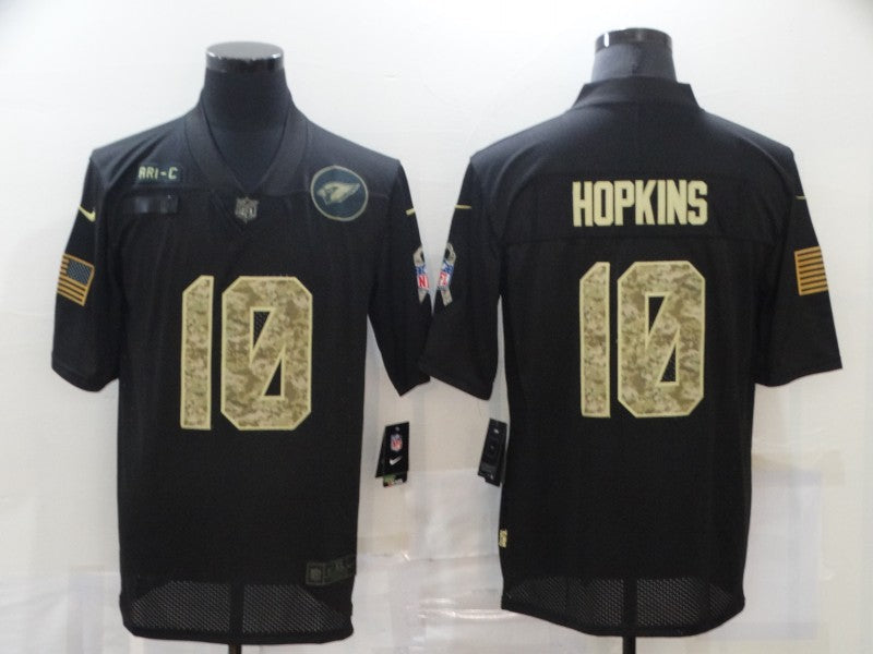 Men's Arizona Cardinals DeAndre Hopkins #10 Black Player Game Jersey1 football jersey product view 1