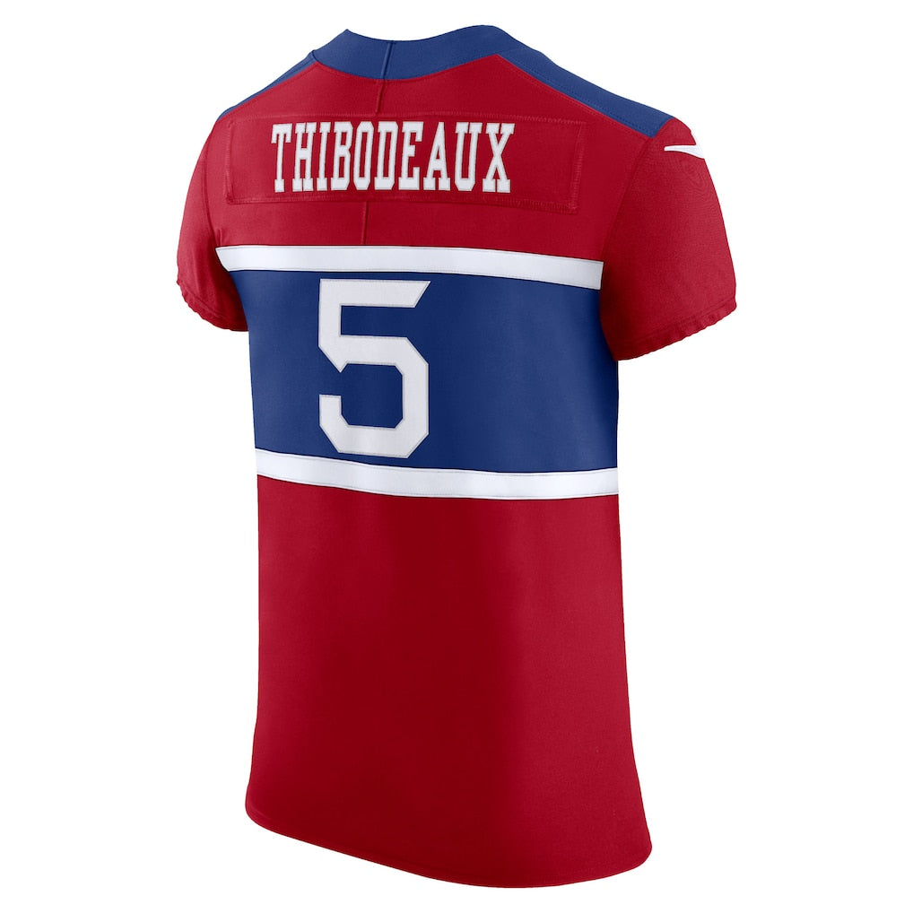 NY.Giants #5 Kayvon Thibodeaux Red Vapor F.U.S.E. Elite Player Jersey football jersey product view 1