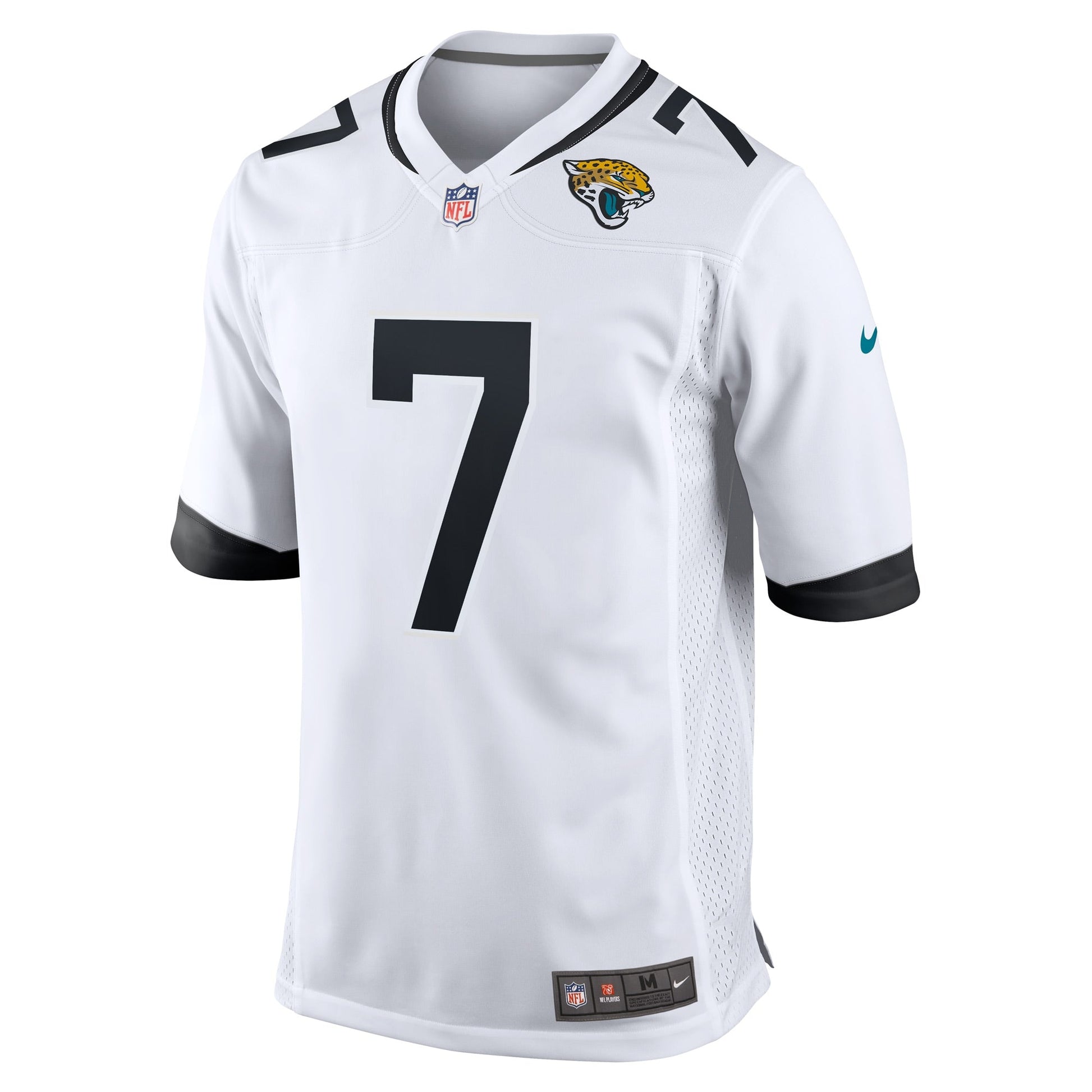 Byron Leftwich Jacksonville Jaguars Retired Game Jersey - White football jersey product view 2