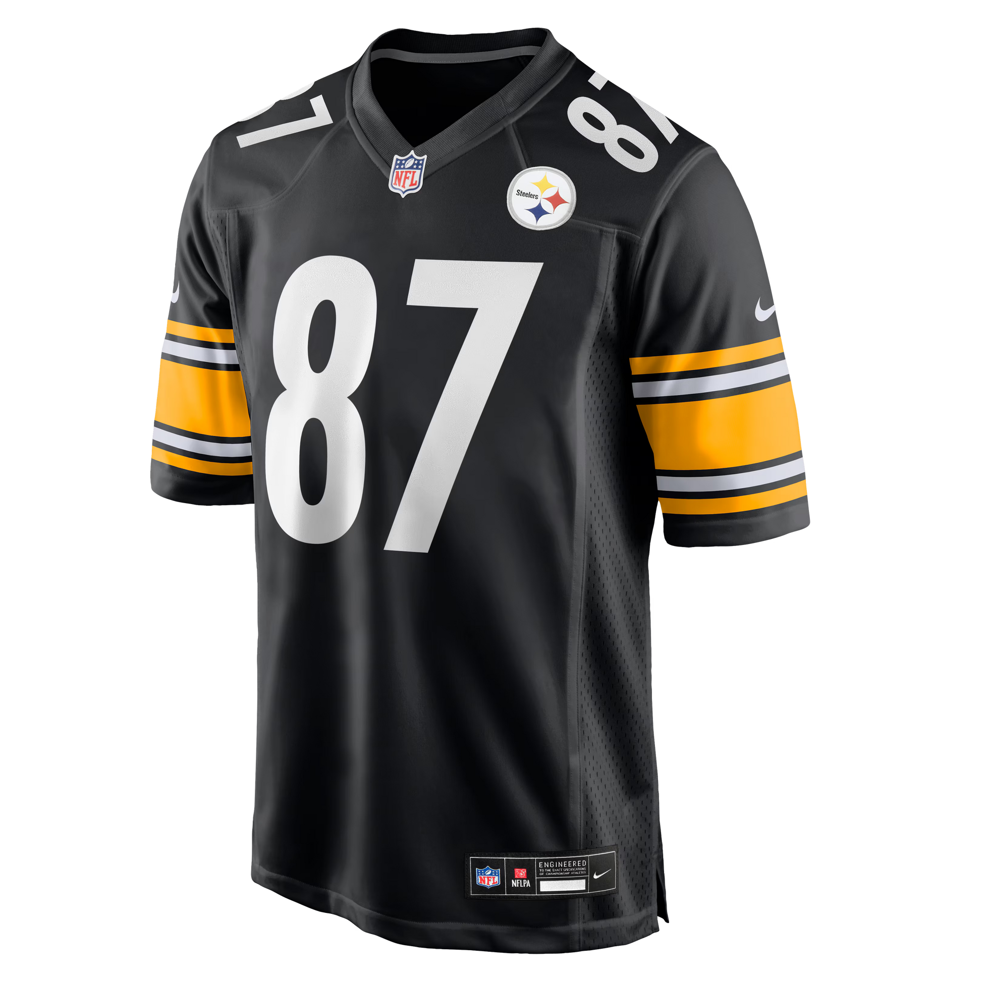 Pittsburgh Steelers Matt Sokol Black Team Game Jersey football jersey product view 1