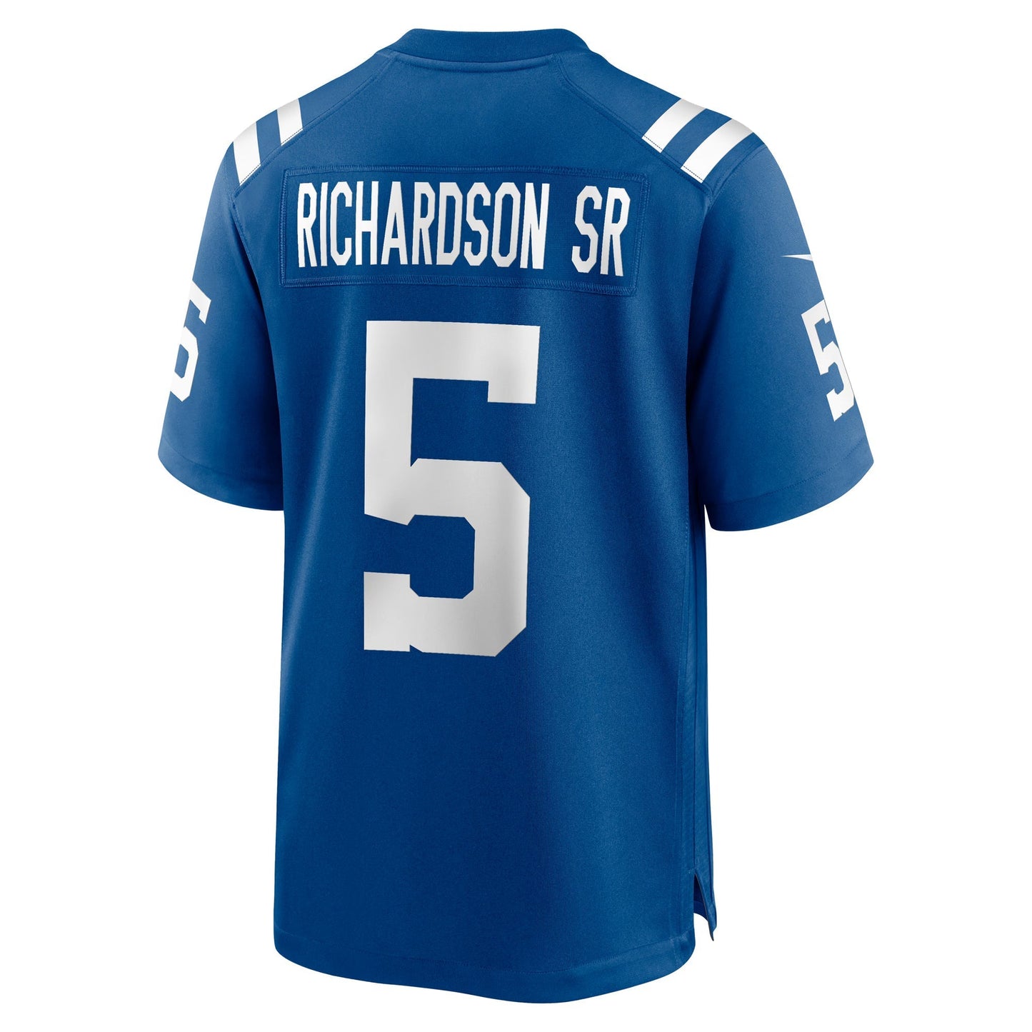 Indianapolis Colts Anthony Richardson Sr. Royal Team Game Jersey football jersey product view 1