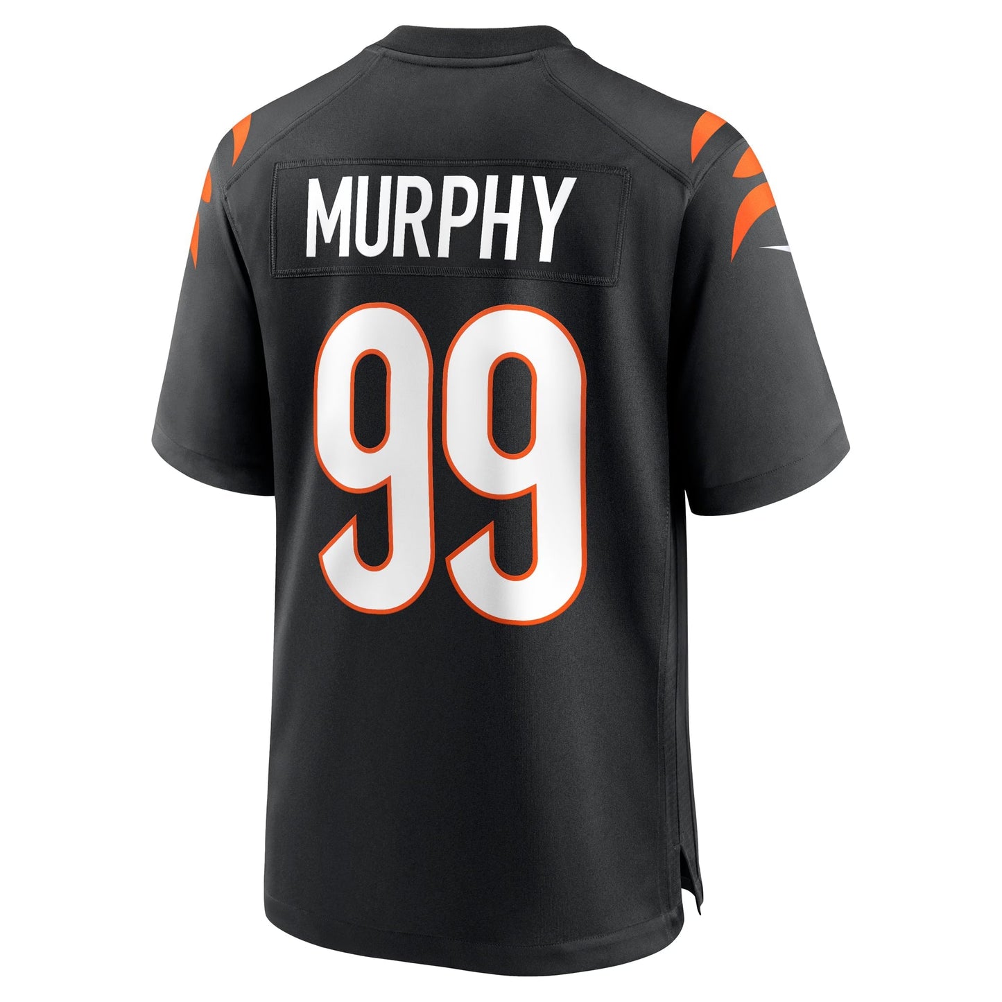 Cincinnati Bengals Myles Murphy Black Game Jersey football jersey product view 2