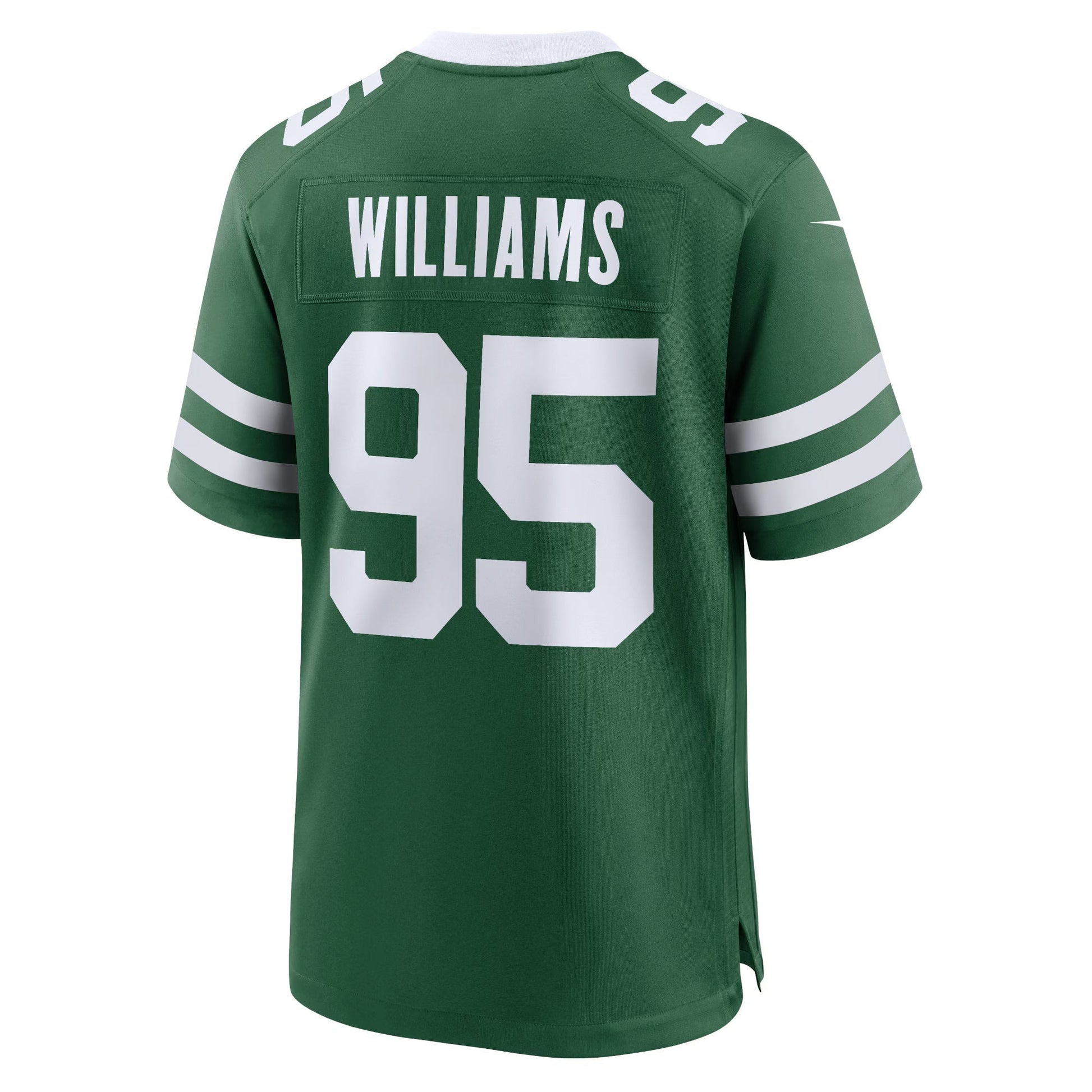 New York Jets Quinnen Williams Legacy Green Game Jersey football jersey product view 1