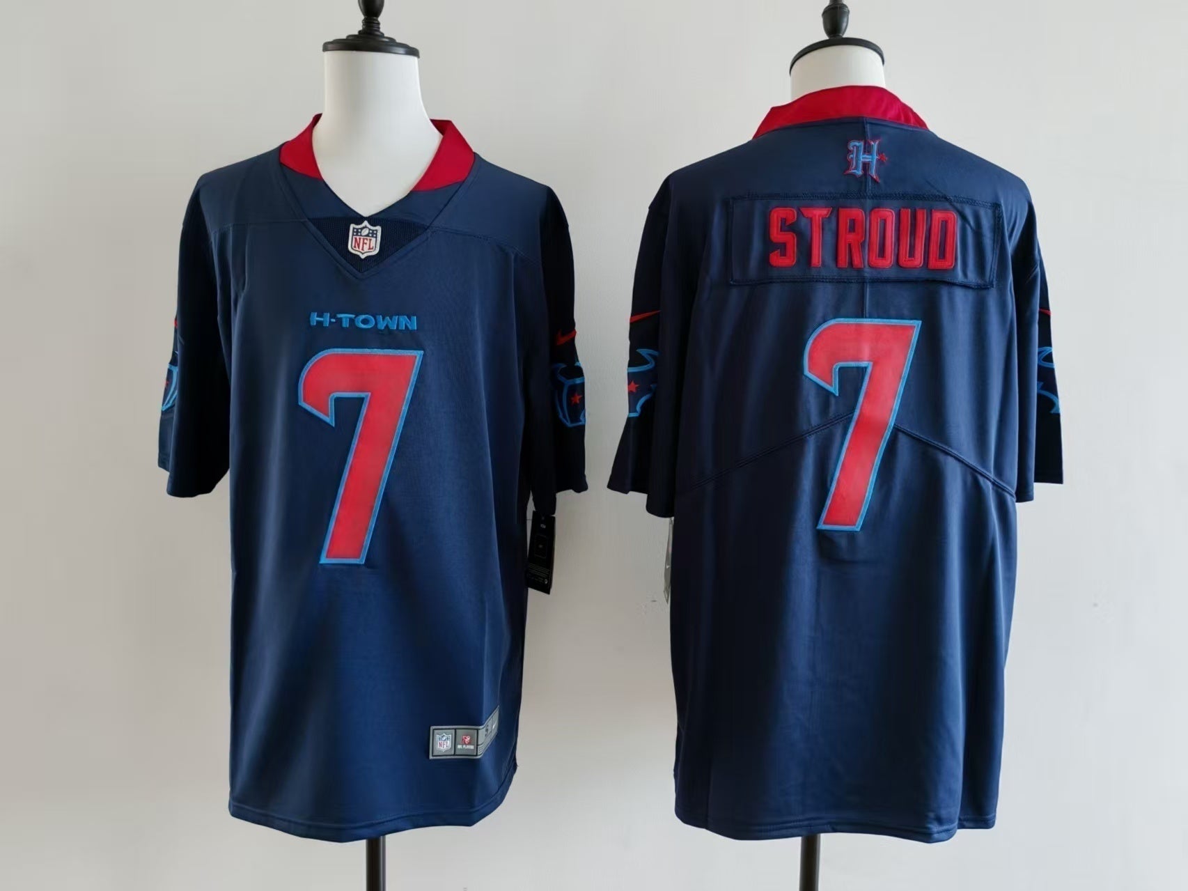 Men's Houston Texans C.J. Stroud Jersey football jersey product view 1