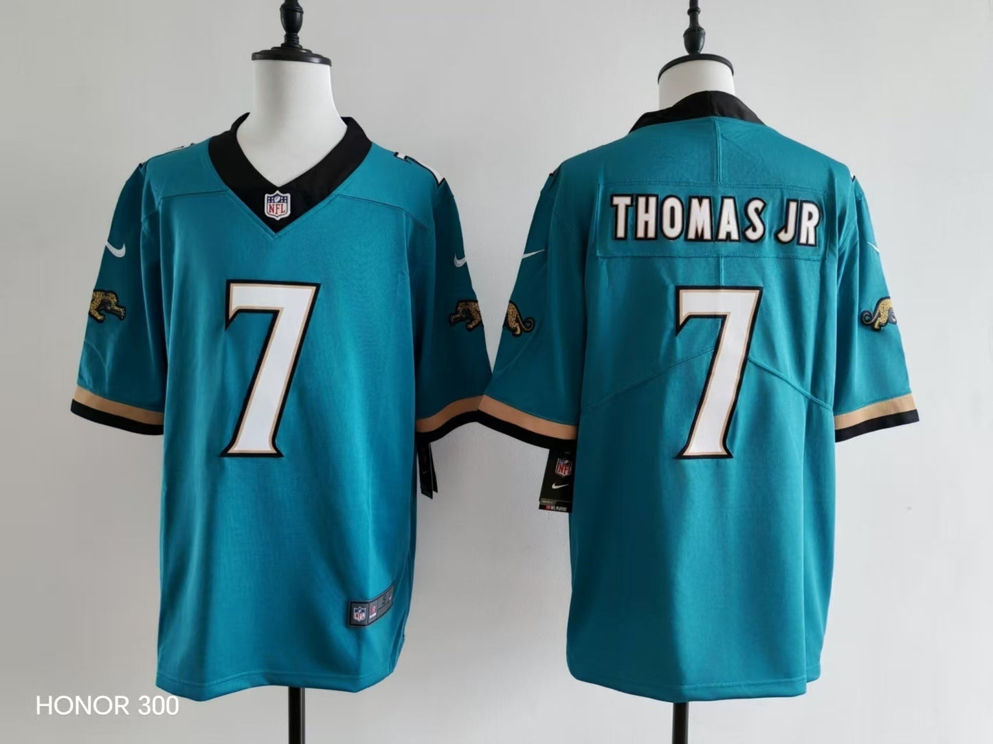 Men's Jacksonville Jaguars Brian Thomas Jr Jersey-Blue football jersey product view 1