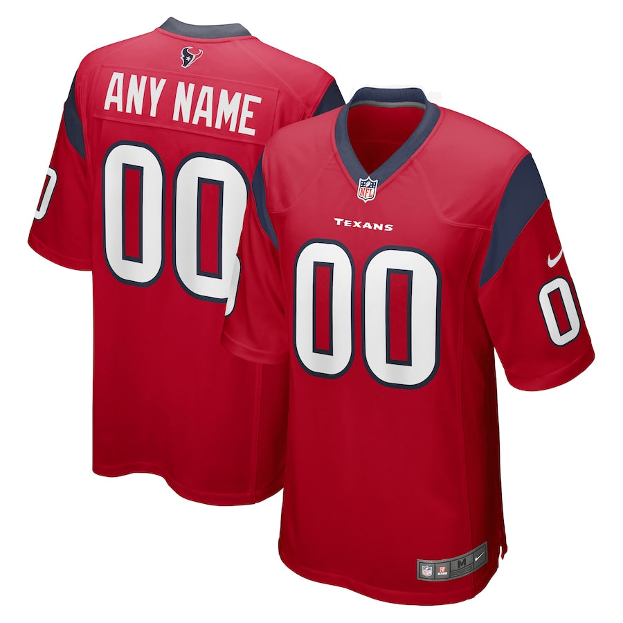 Custom Houston Texans Jersey football jersey product view 1