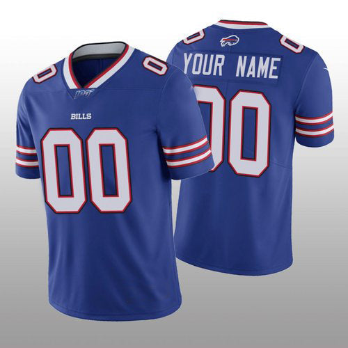 Custom1 Buffalo Bills Royal Vapor Limited 100th Season Jersey1 Stitched Jersey1 Football Jerseys football jersey product view 1