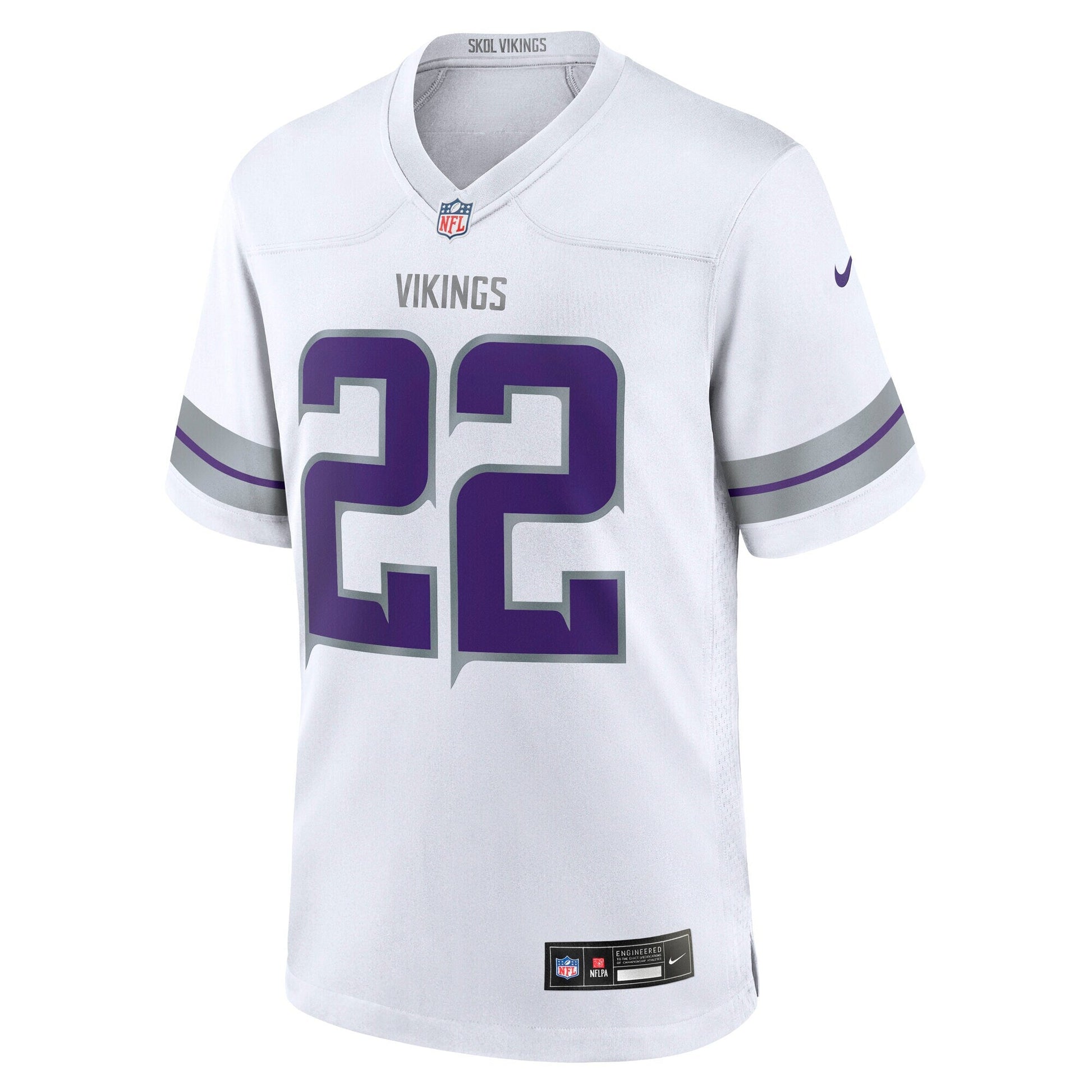 Harrison Smith Minnesota Vikings Alternate Game Jersey - White football jersey product view 2