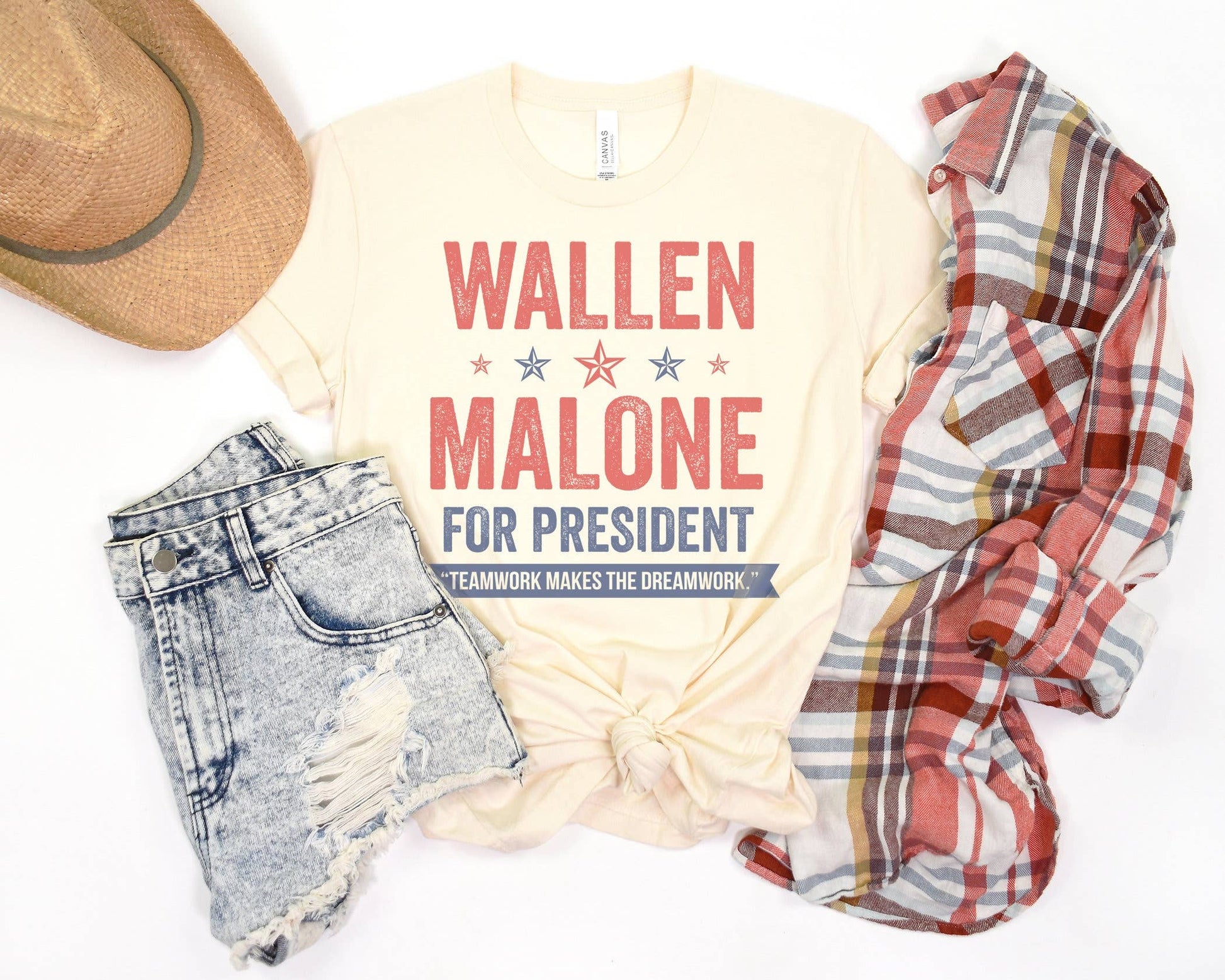 Wallen Malone For President  Vintage Retro Election Tee Unisex T-shirt, Sweatshirt, Hoodie, Long Sleeve Tee - T-Shirt, Sweatshirt, Hoodie