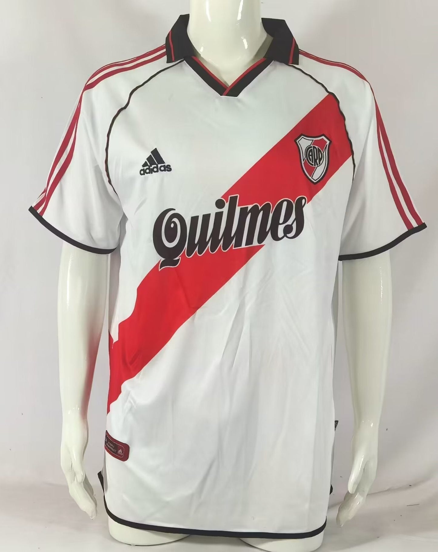 2000-01 River Plate Home Jersey sports jersey product view 1