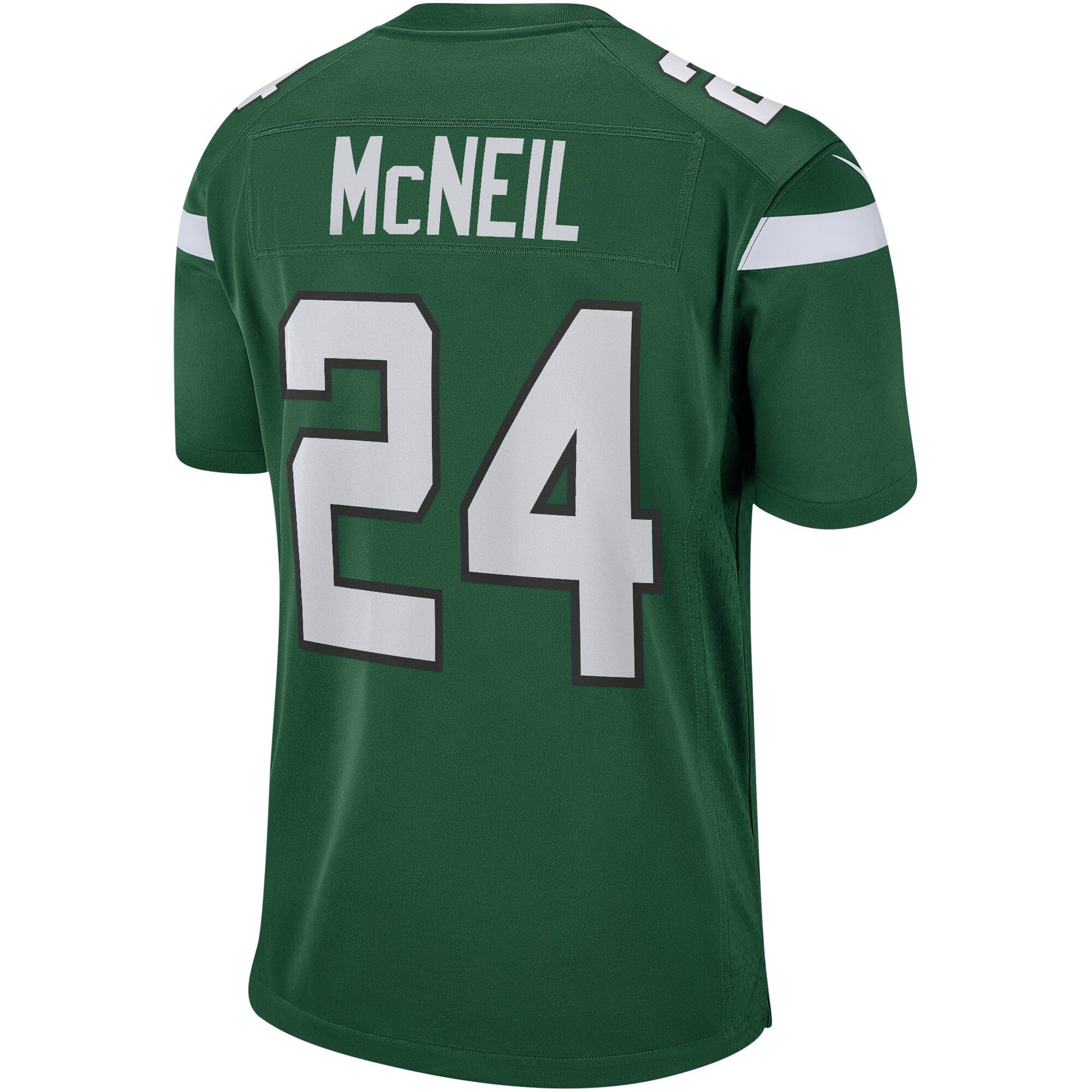 Freeman McNeil New York Jets Game Retired Jersey - Gotham Green football jersey product view 3