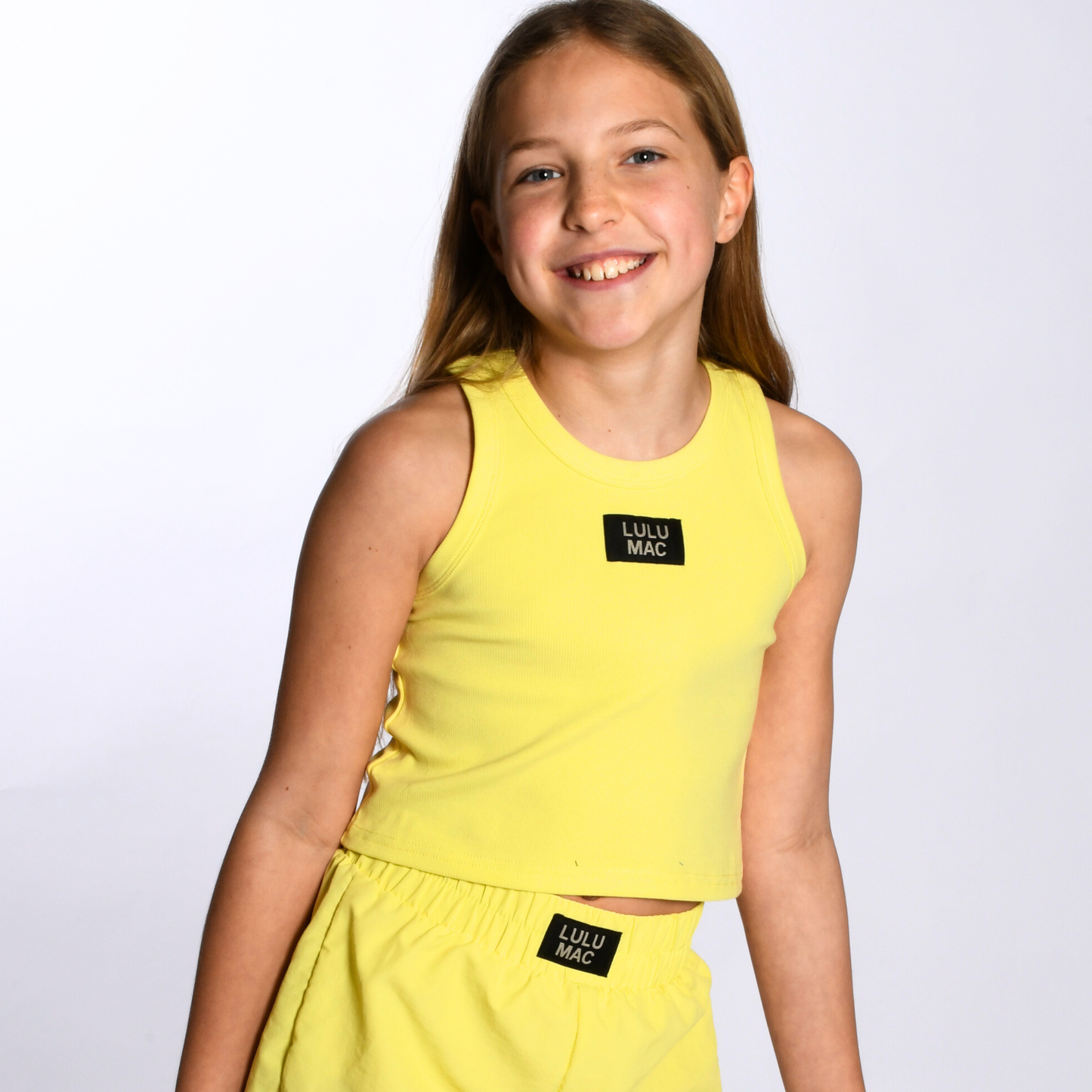 LM-KTK-1000 Neon Yellow Kids Solid Tank Unisex T-shirt, Sweatshirt, Hoodie, Long Sleeve Tee - T-Shirt, Sweatshirt, Hoodie