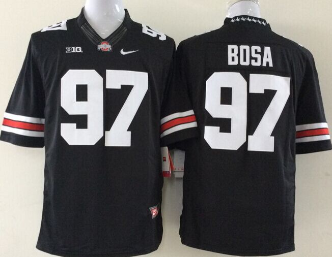 Men's Ohio State Buckeyes Joey Bosa #97 Black Player Jersey sports jersey product view 1