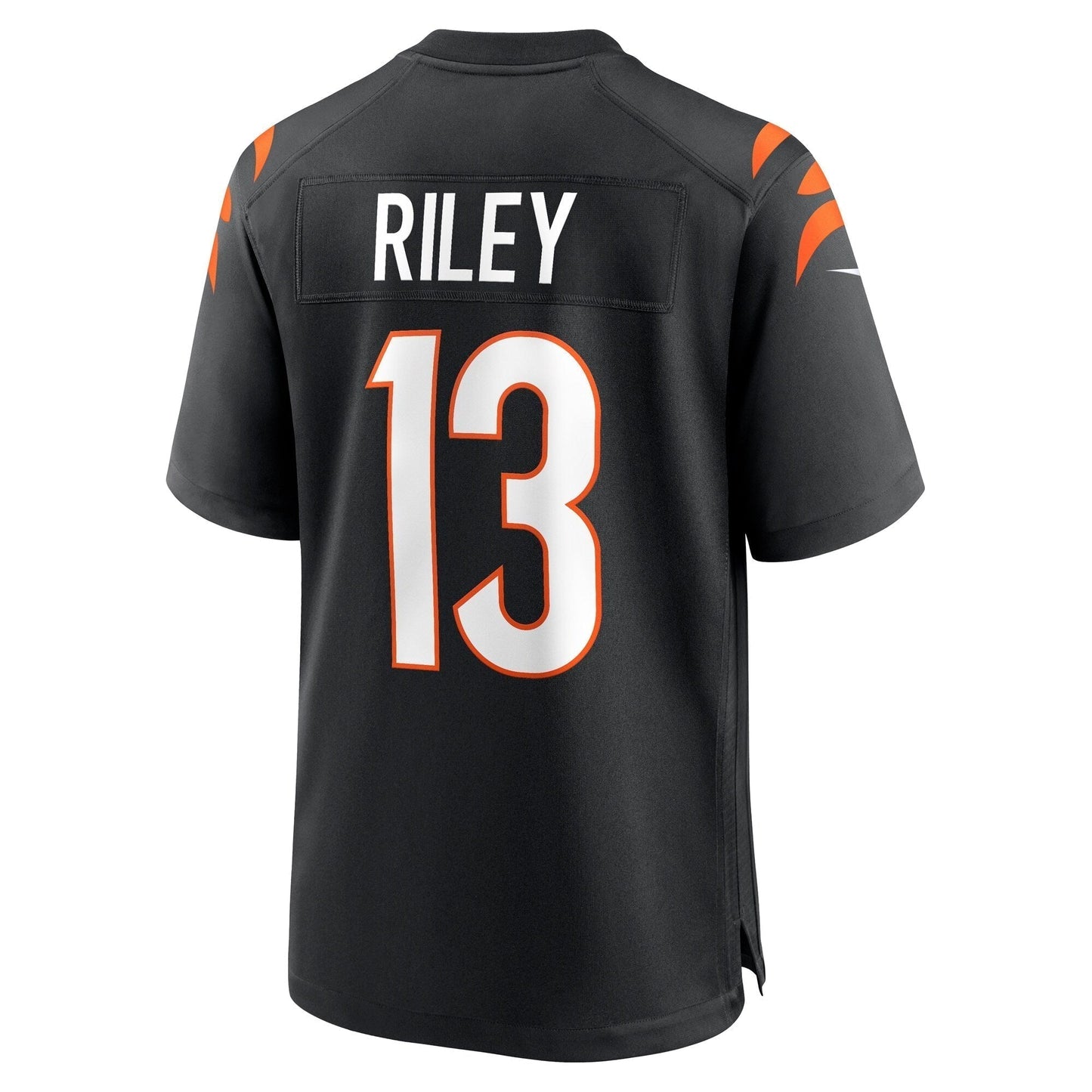 Ken Riley Cincinnati Bengals Retired Game Jersey - Black football jersey product view 3