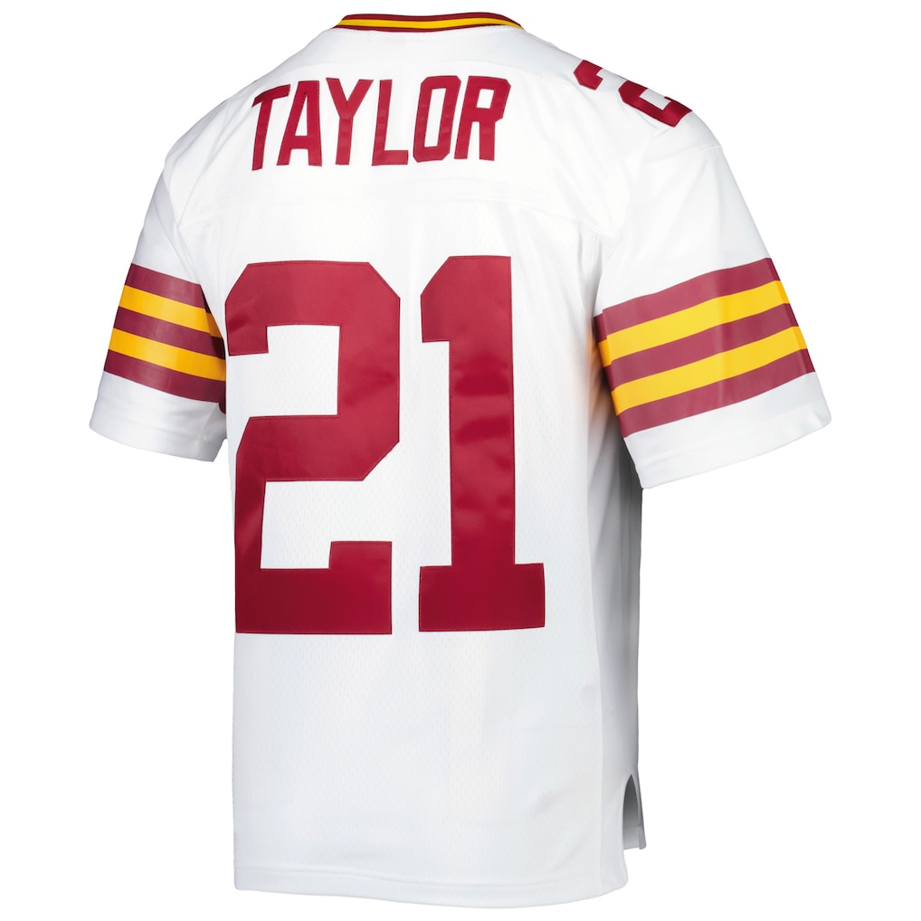 W.Commanders#21 Sean Taylor White Legacy Replica Jersey football jersey product view 1