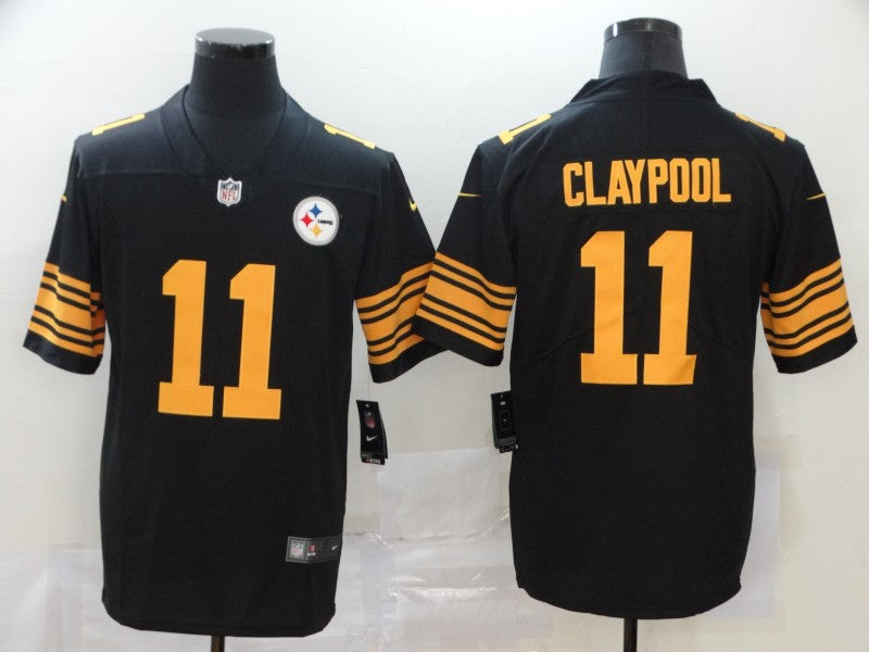 Men's Pittsburgh Steelers Chase Claypool Black Alternate Legend Jersey football jersey product view 1