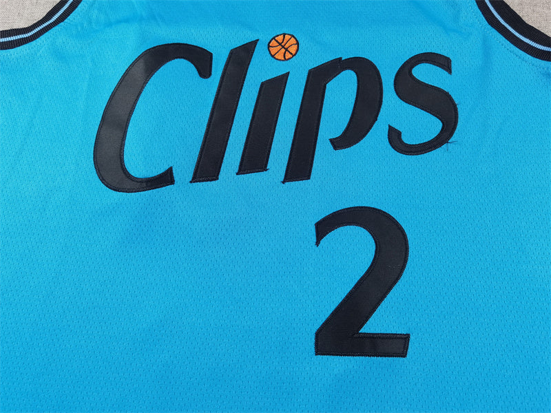 Unisex Los Angeles Clippers 2024/25 Embroidered Swingman Jersey City Edition basketball jersey product view 3