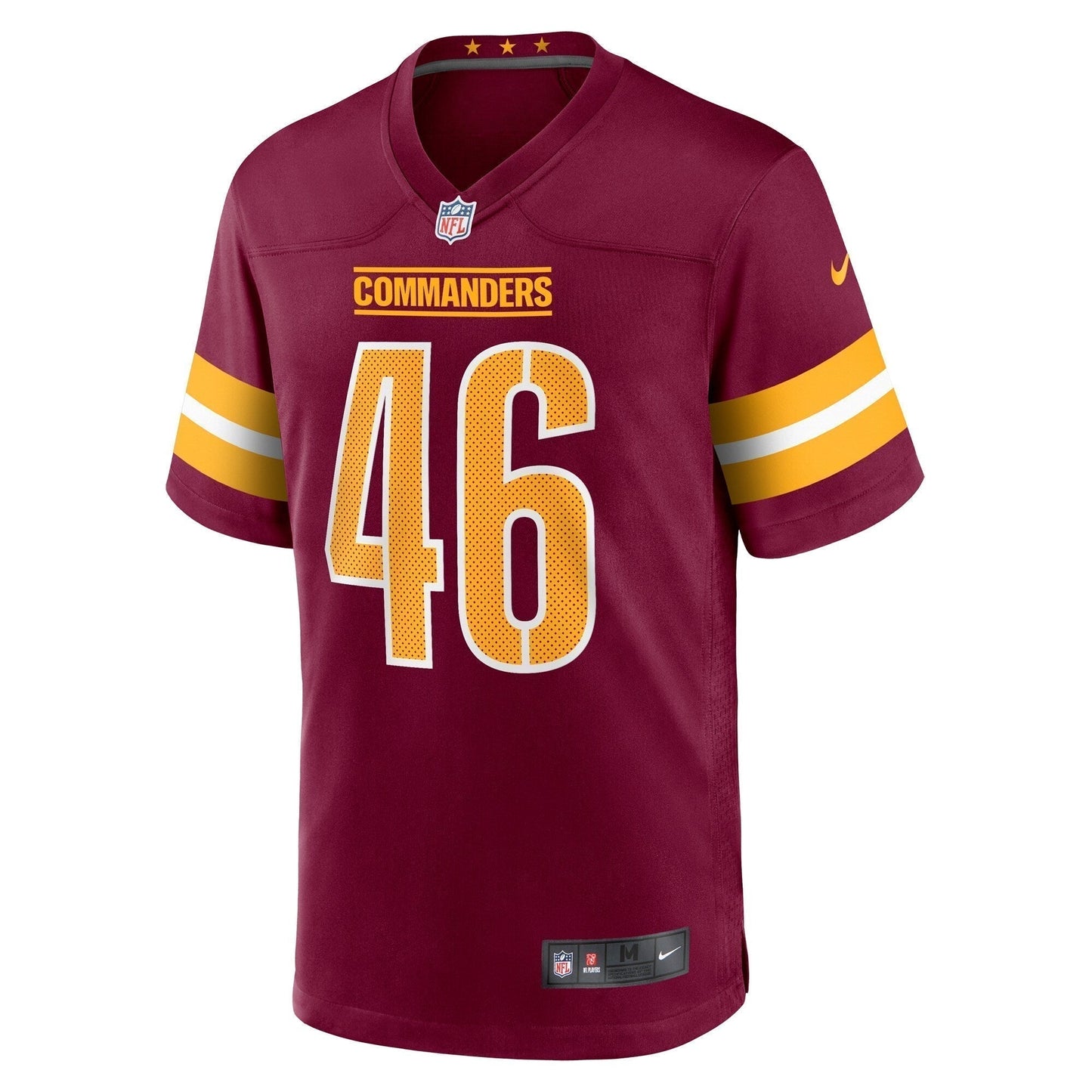 Brandon Bouyer-Randle Washington Commanders Game Jersey - Burgundy football jersey product view 2