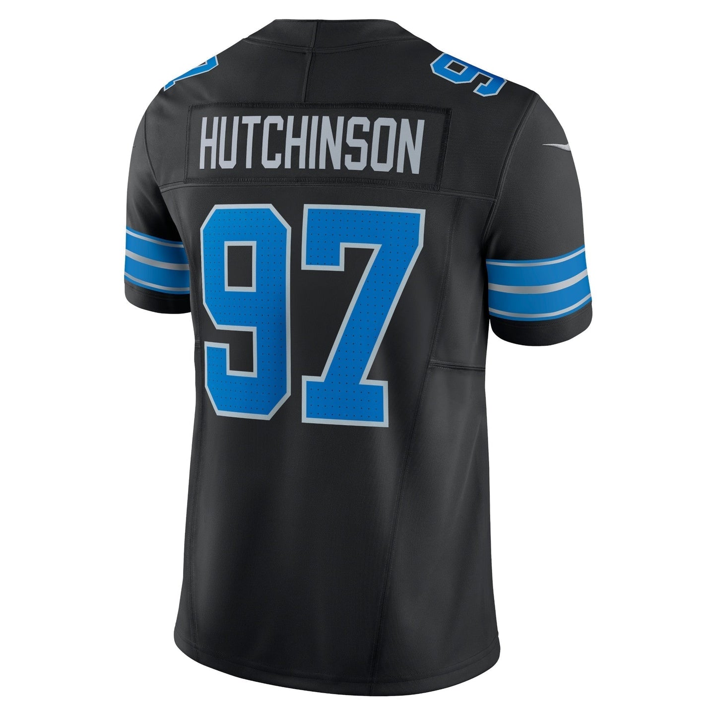 Aidan Hutchinson Detroit Lions 2nd Alternate Vapor F.U.S.E. Limited Jersey - Black football jersey product view 3