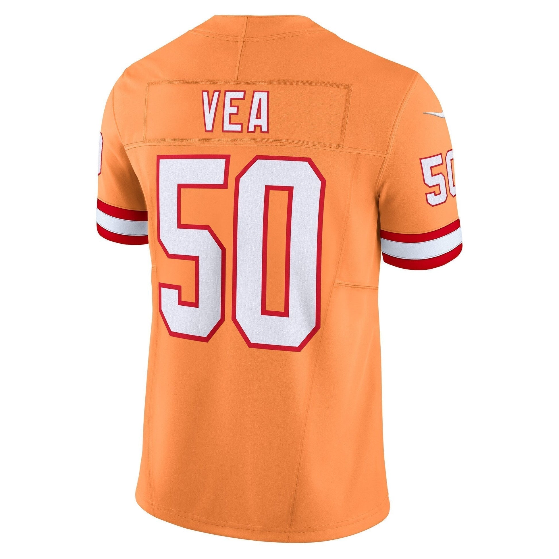 Vita Vea Tampa Bay Buccaneers Vapor F.U.S.E. Limited Jersey - Orange football jersey product view 3