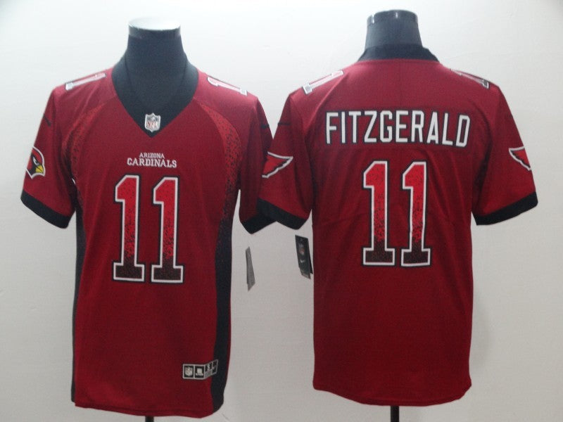 Men's Arizona Cardinals Larry Fitzgerald #11 Red Player Game Jersey1 football jersey product view 1