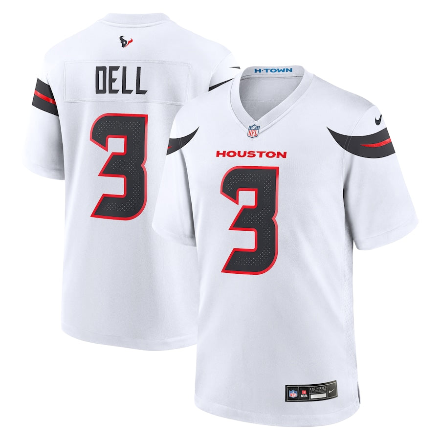 Tank Dell Houston Texans 2024 Jersey football jersey product view 1