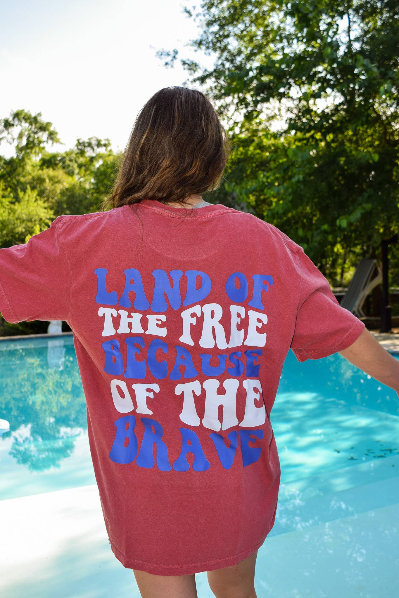 Land of the Free Unisex T-shirt, Sweatshirt, Hoodie, Long Sleeve Tee - T-Shirt, Sweatshirt, Hoodie