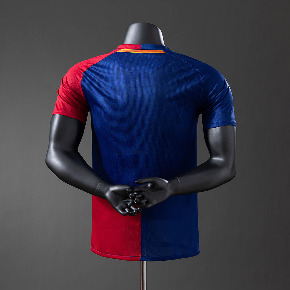 Barcelona 08/09 Player Version Retro Home Jersey sports jersey product view 2